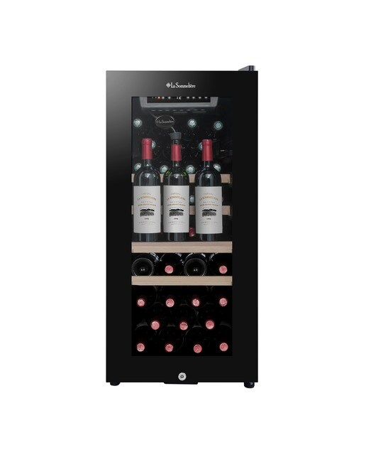La Sommelière - Vinoteca La Sommeliére para 38 botellas - LS38BLACK.