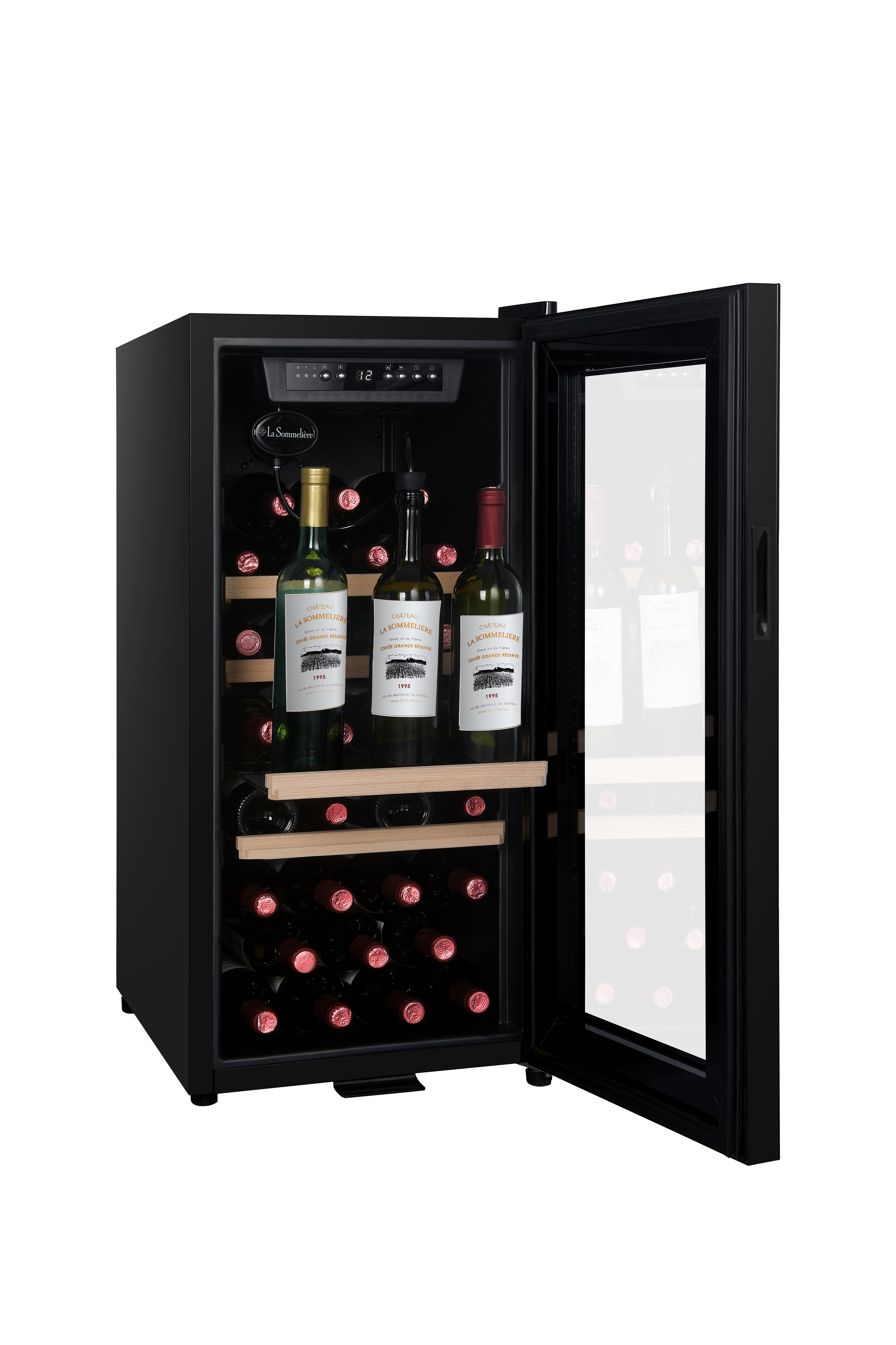 Vinoteca La Sommeliére para 38 botellas - LS38BLACK - Negro Negro-3