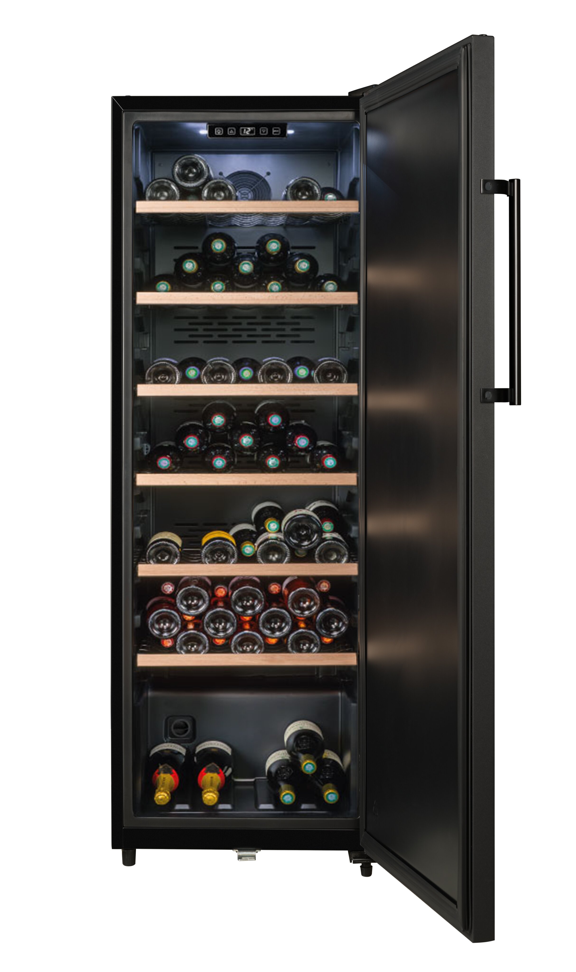 Vinoteca La Sommeliére para 147 botellas - CTPNE147E Negro-3
