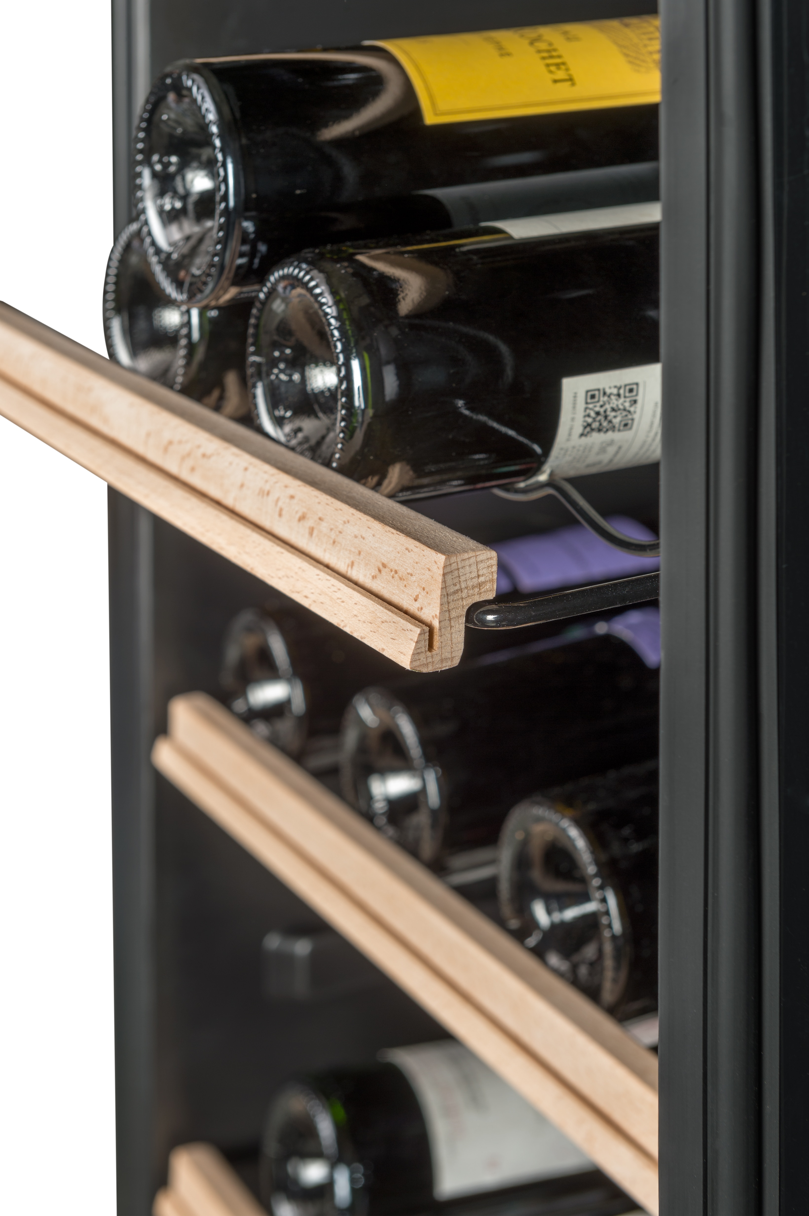 Vinoteca La Sommeliére para 147 botellas - CTPNE147E Negro-4