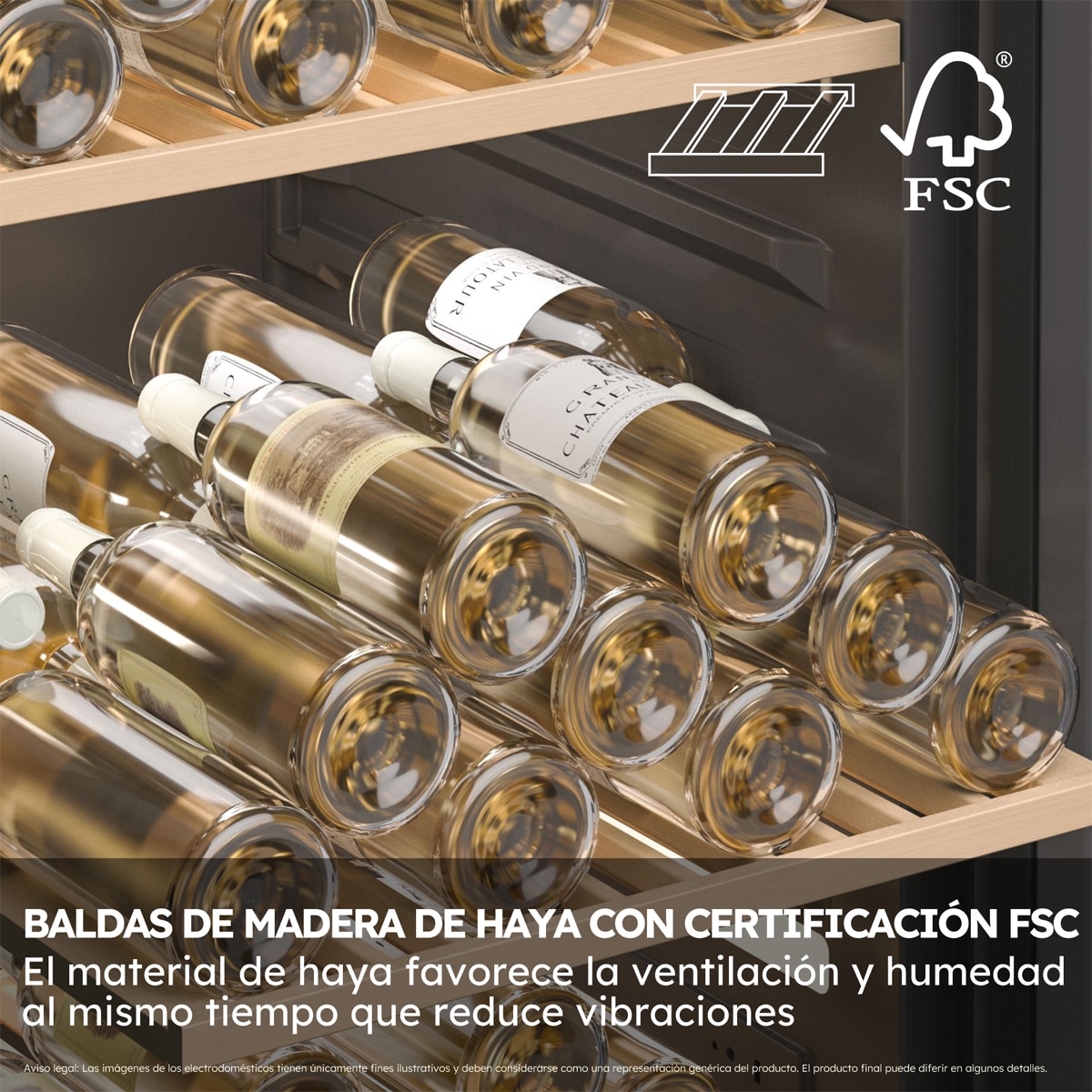 Vinoteca Haier para 236 Botellas, 2 ZonaS, Wifi, Wine Bank 60 Series 7 - HWS236GDEH1 Negro-14