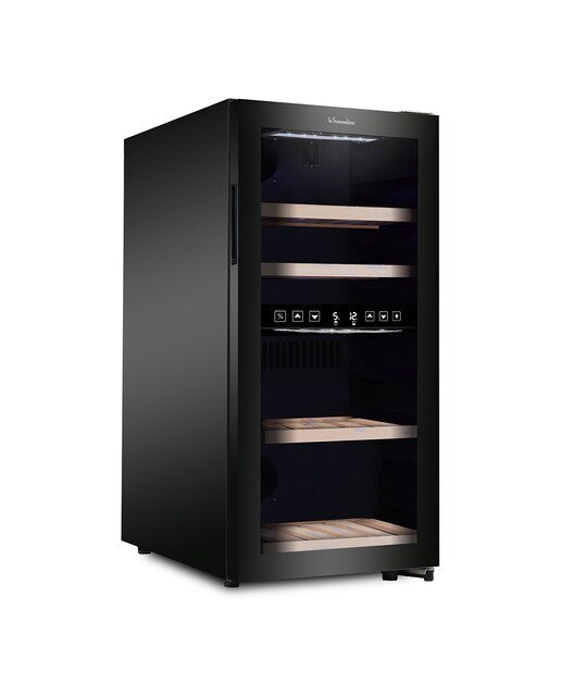 Vinoteca La Sommeliere para 45 botellas - SLS45DZ Negro-1