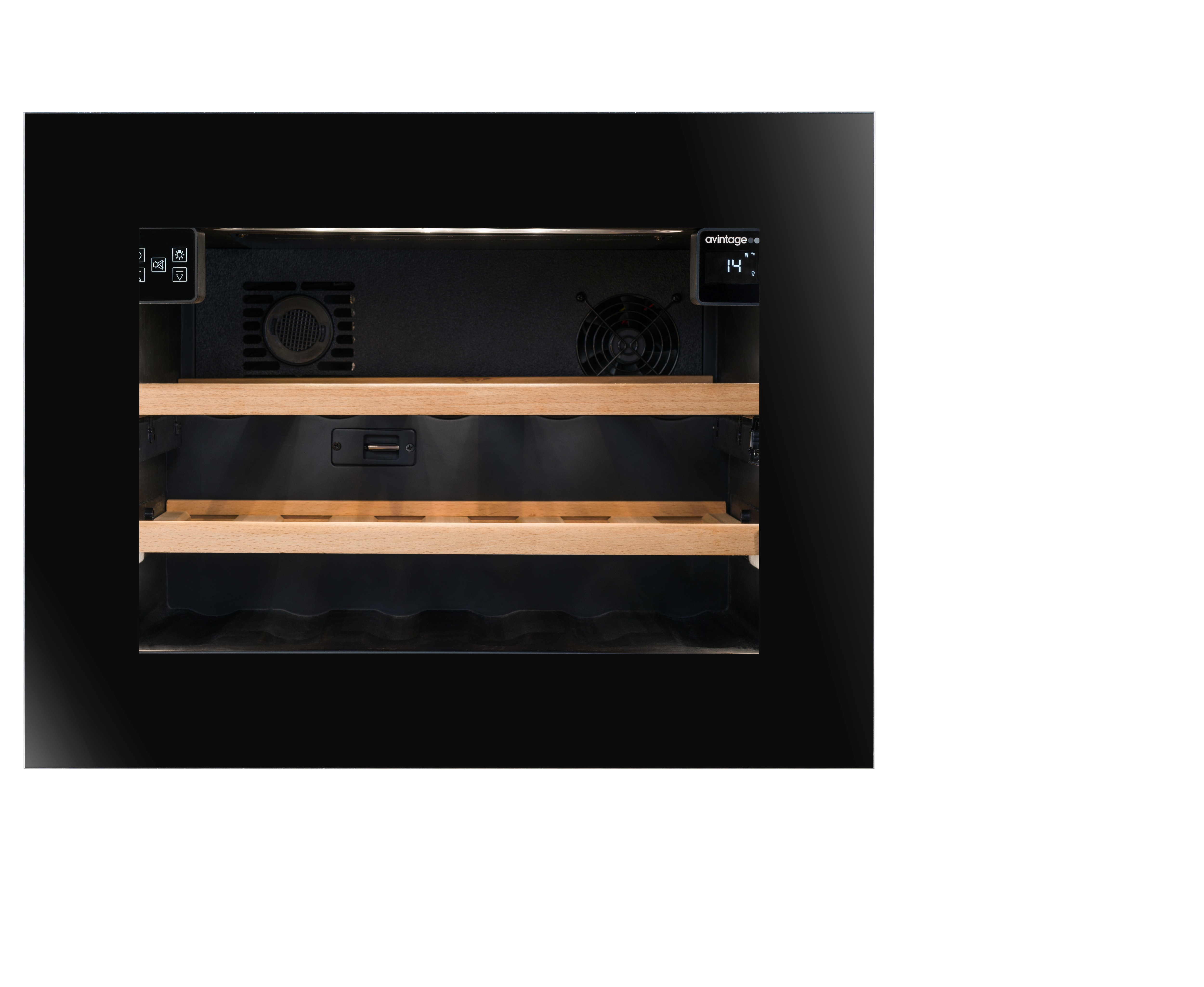 Vinoteca integrable  Avintage para 21 botellas -  AVI45PLATINUM Negro-5