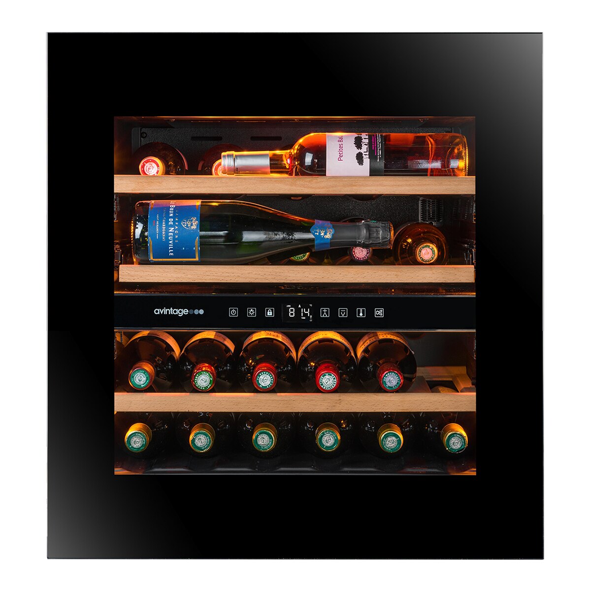 Avintage – Vinoteca integrable Avintage para 24 botellas – AVI60PLATINUM.