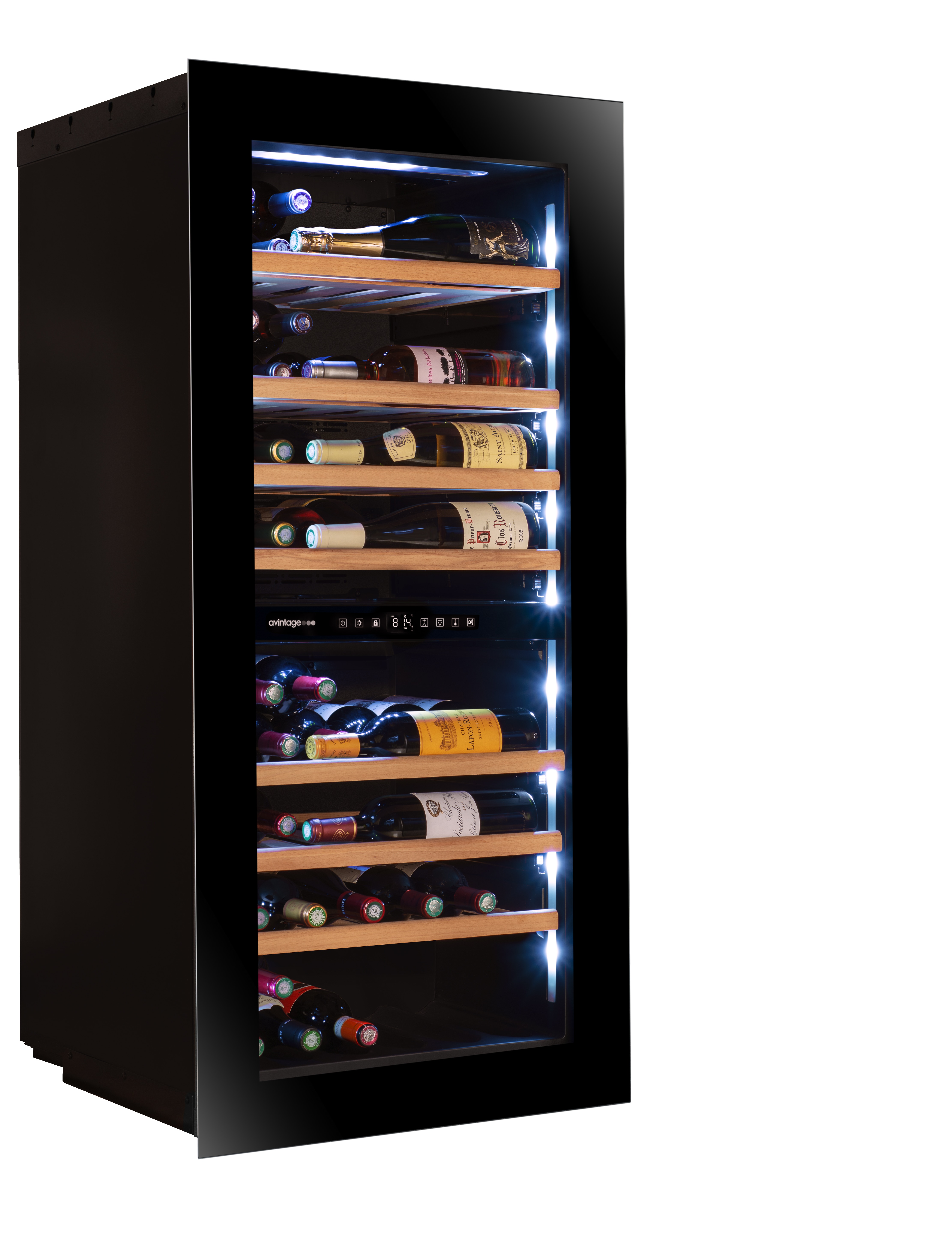 Vinoteca integrable Avintage para 68 botellas - AVI122PLATINUM Negro-4