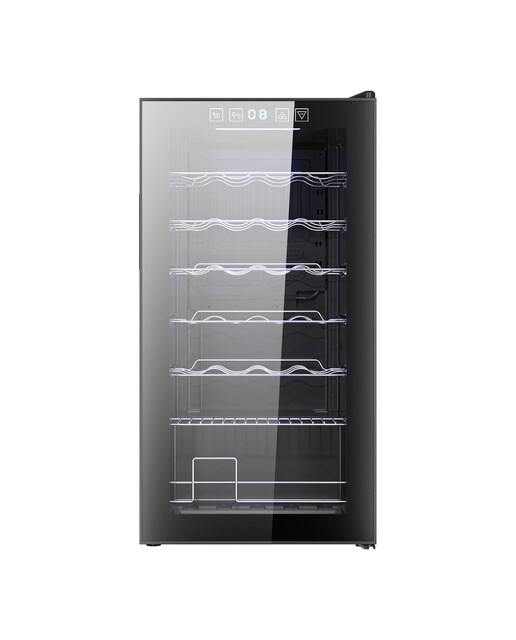 Garrafeira Saivod VCS28G para 28 Garrafas Standard - Negro Preto-3