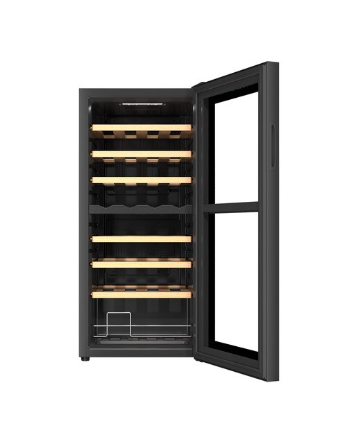 Garrafeira Saivod VCS32G2T para 32 Garrafas Standard - Negro Preto-4