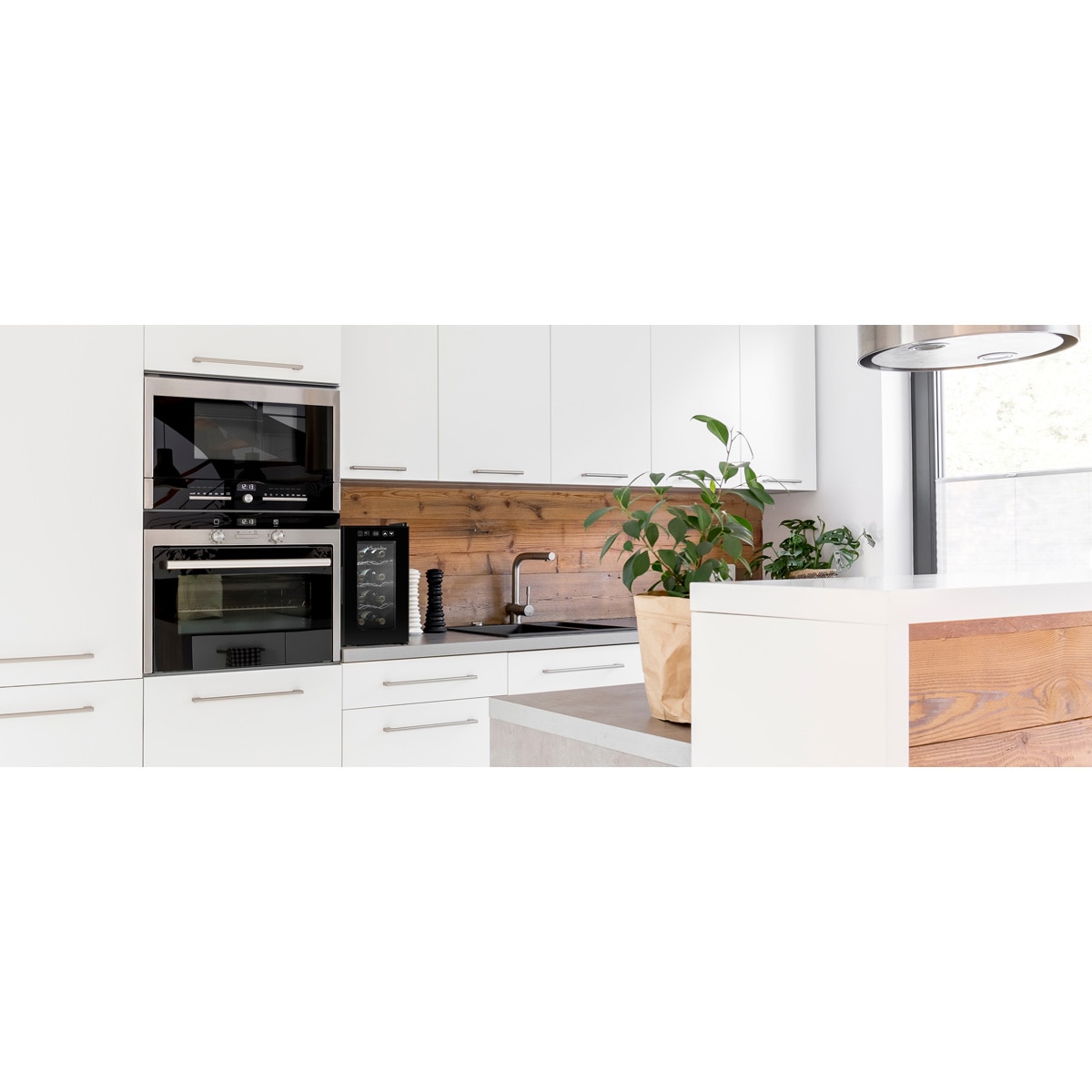 Vinoteca La Sommeliere para 8 botellas - LS8E Negro-5