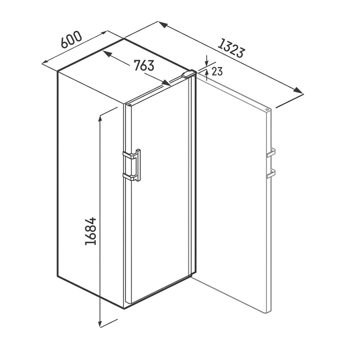 Vinoteca Liebherr para 196 botellas -WPbl5001 Negro-2
