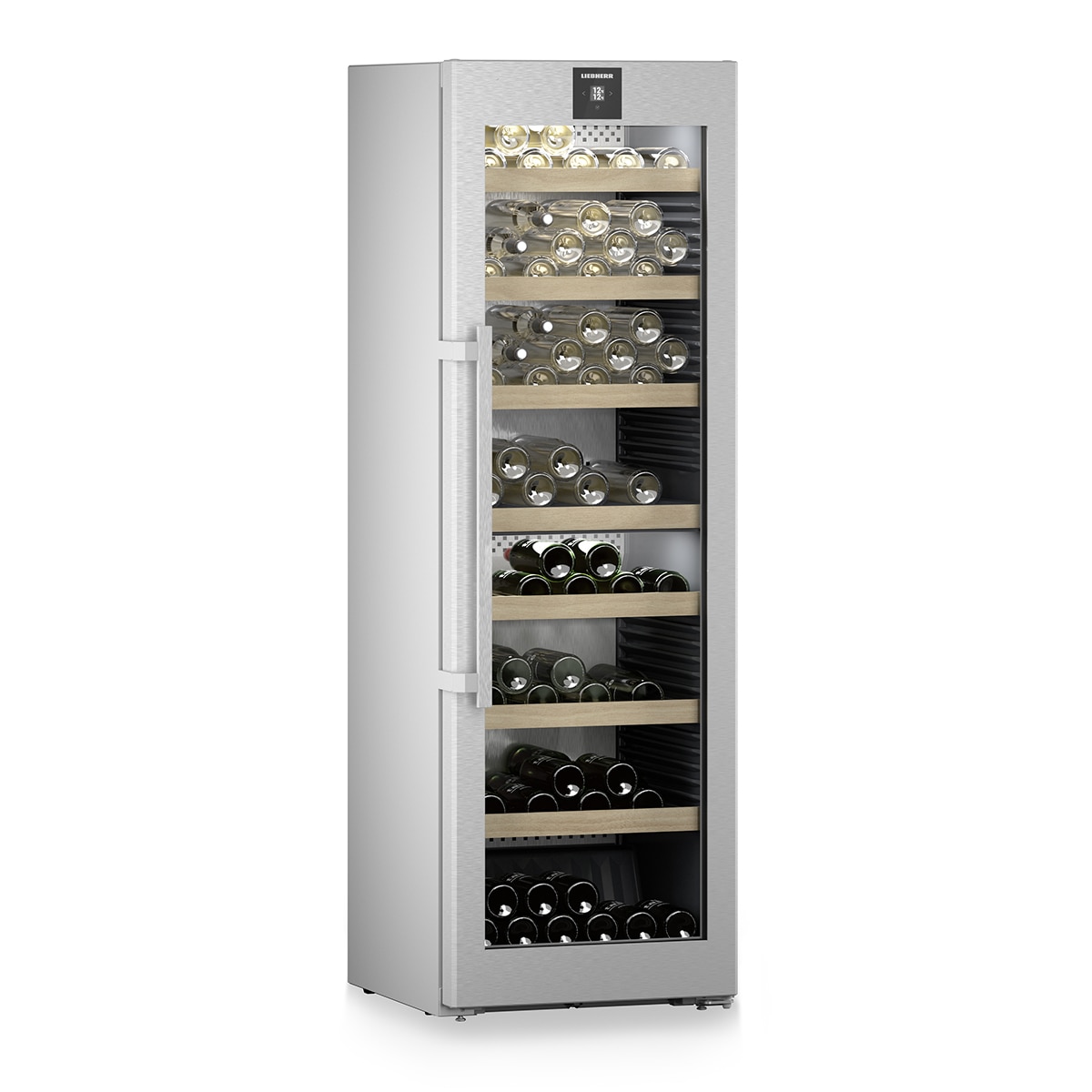 Vinoteca Liebherr para 155 botellas - WPsd 5252 Acero Inox-4