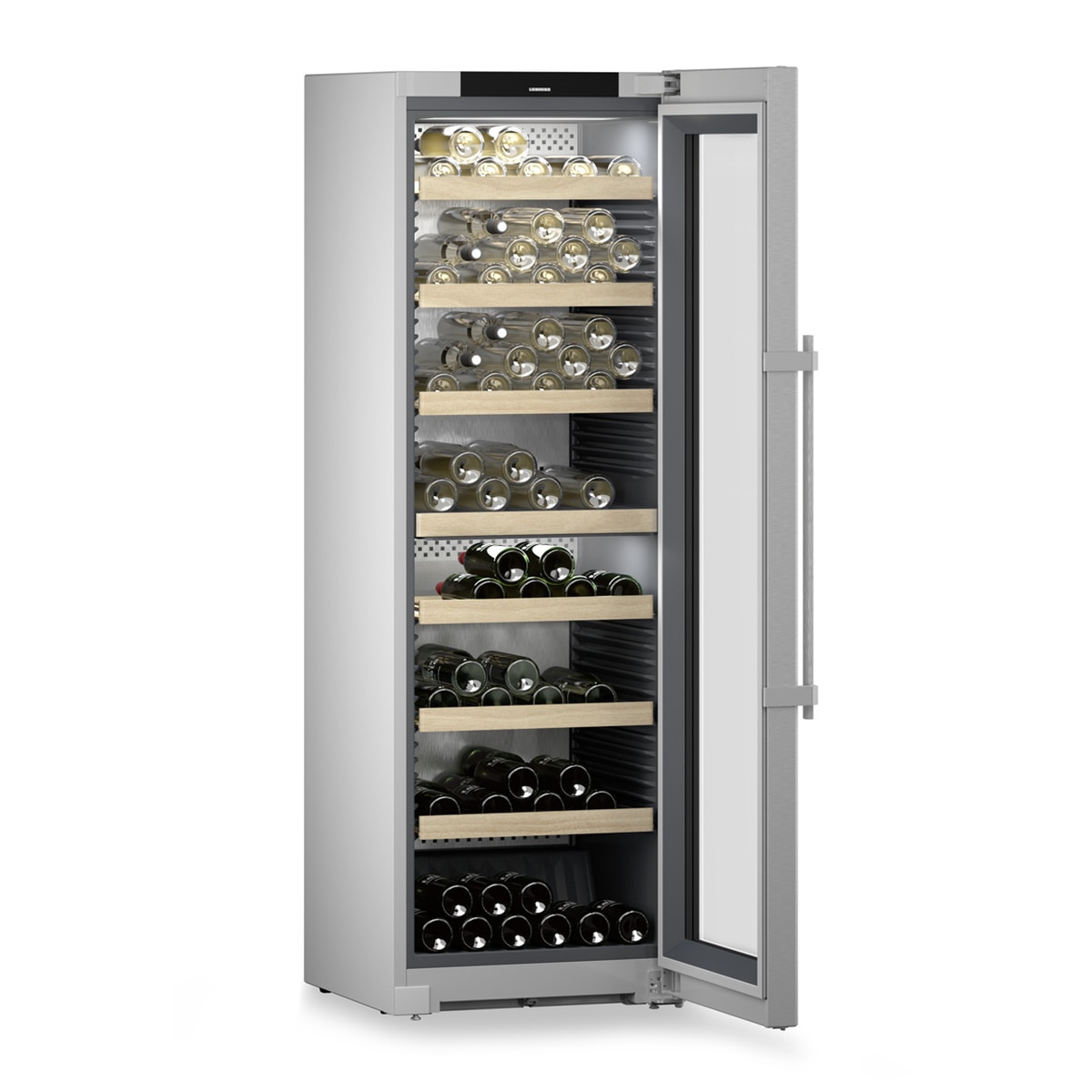 Vinoteca Liebherr para 155 botellas - WPsd 5252 Acero Inox-5