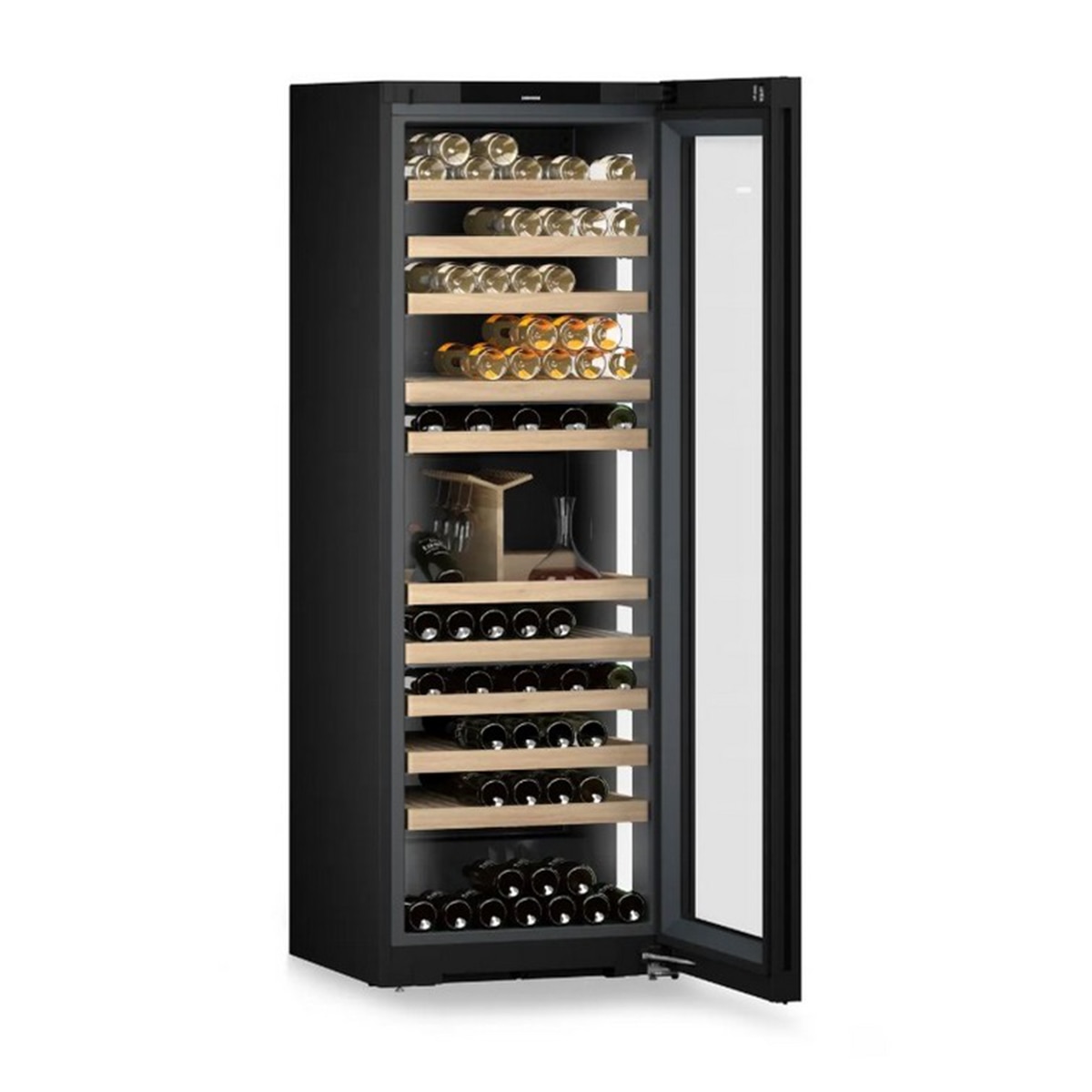 Vinoteca Liebherr para 162 botellas - WPgbi 7483 Negro / Cristal-2