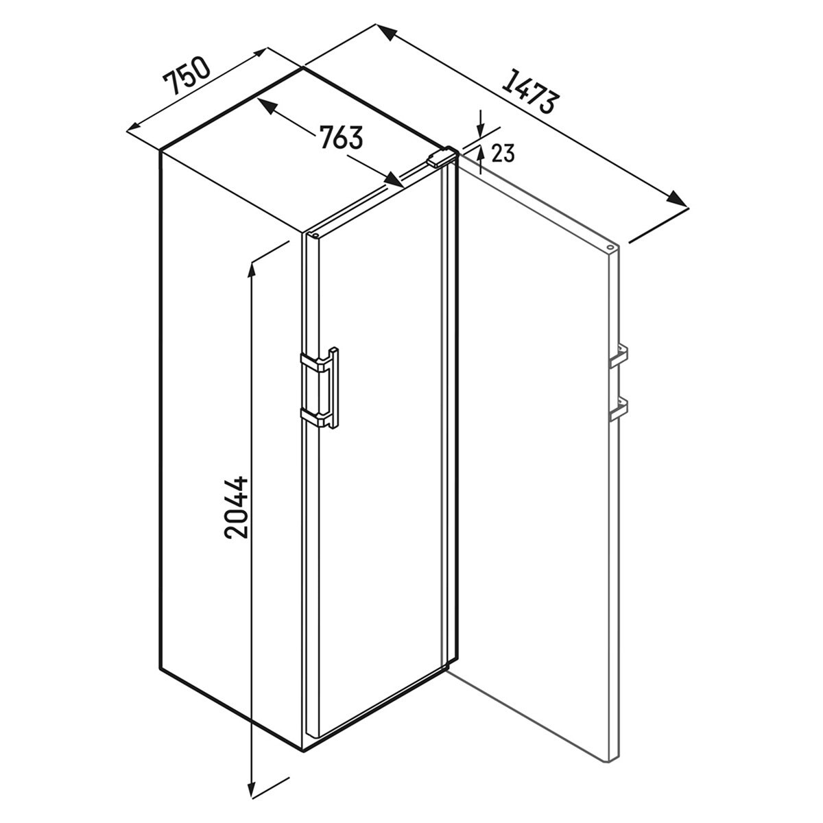 Vinoteca Liebherr para 324 botellas - WSbli7731 Negro-5
