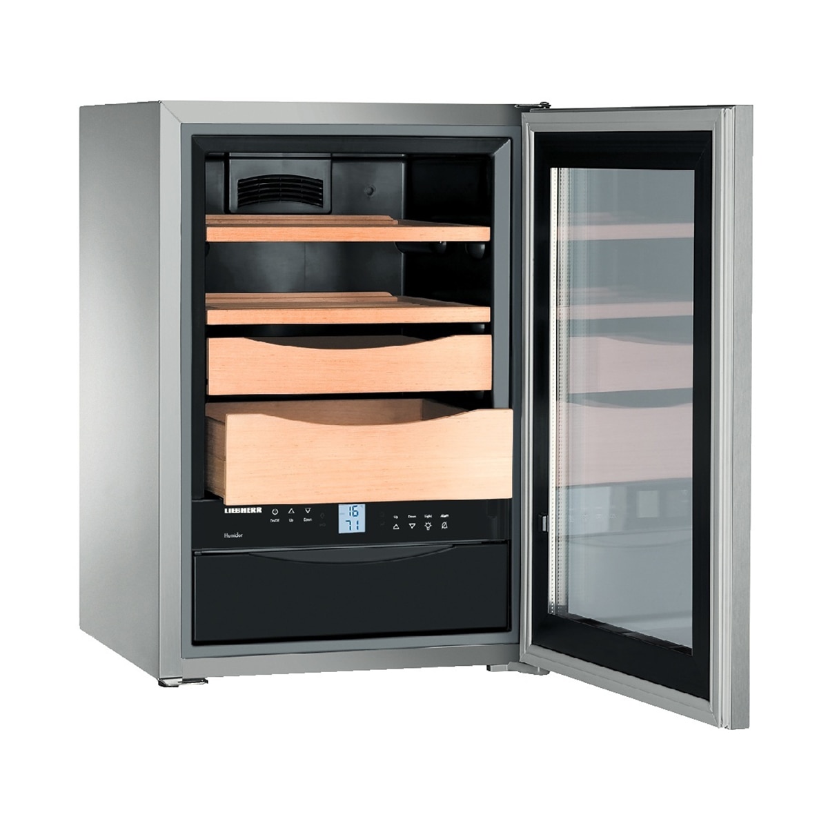 Cava de puros Liebherr - ZKes 453 Inox / Cristal-3