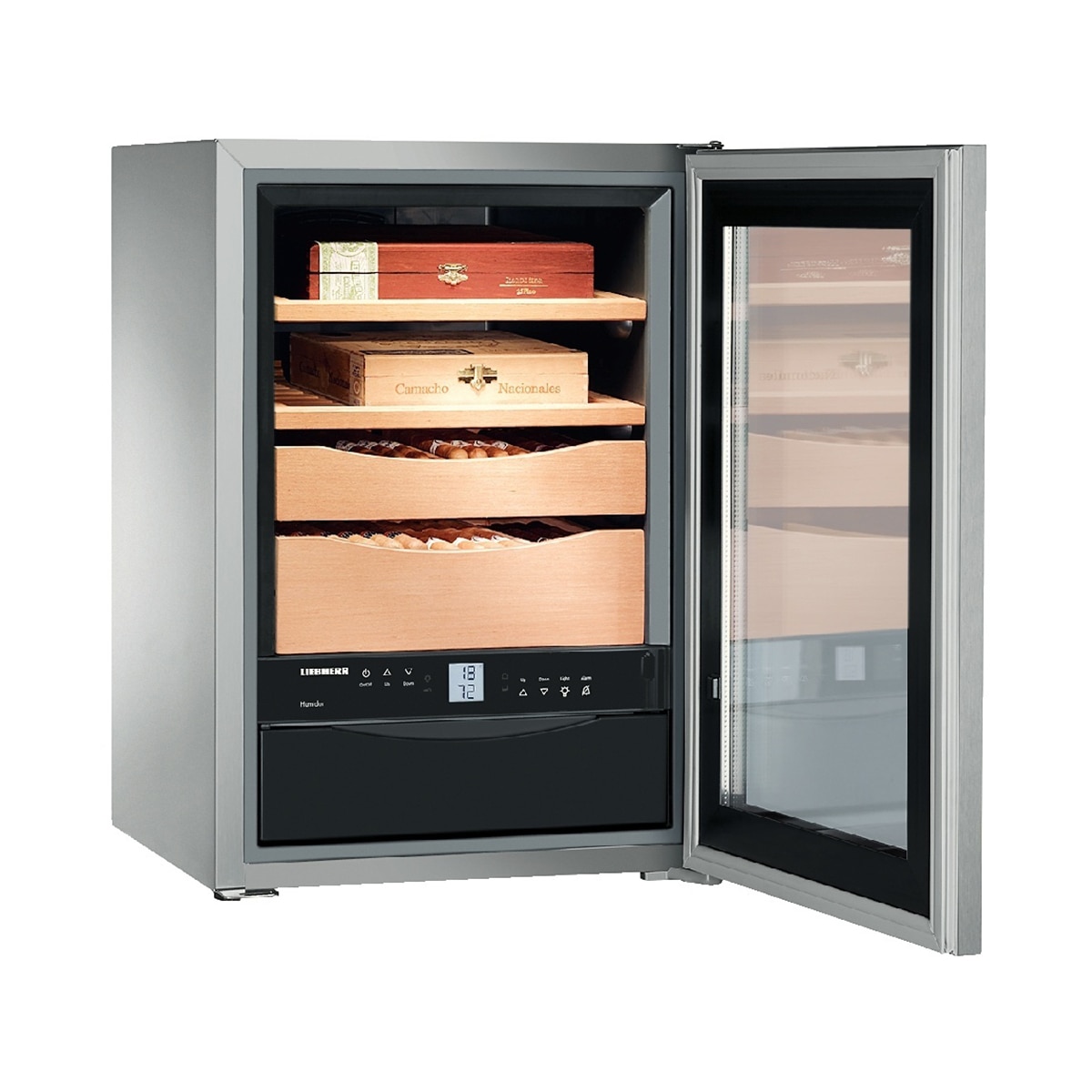 Cava de puros Liebherr - ZKes 453 Inox / Cristal-4