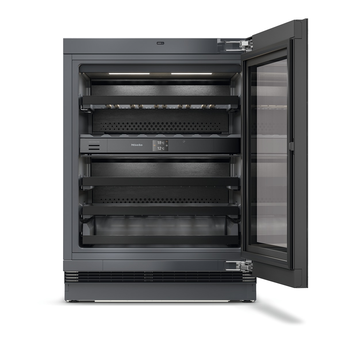 Garrafeira Encastrável Miele KWTUS 7096 obsw Capacidade de 32 Garrafas - Preto Preto-2