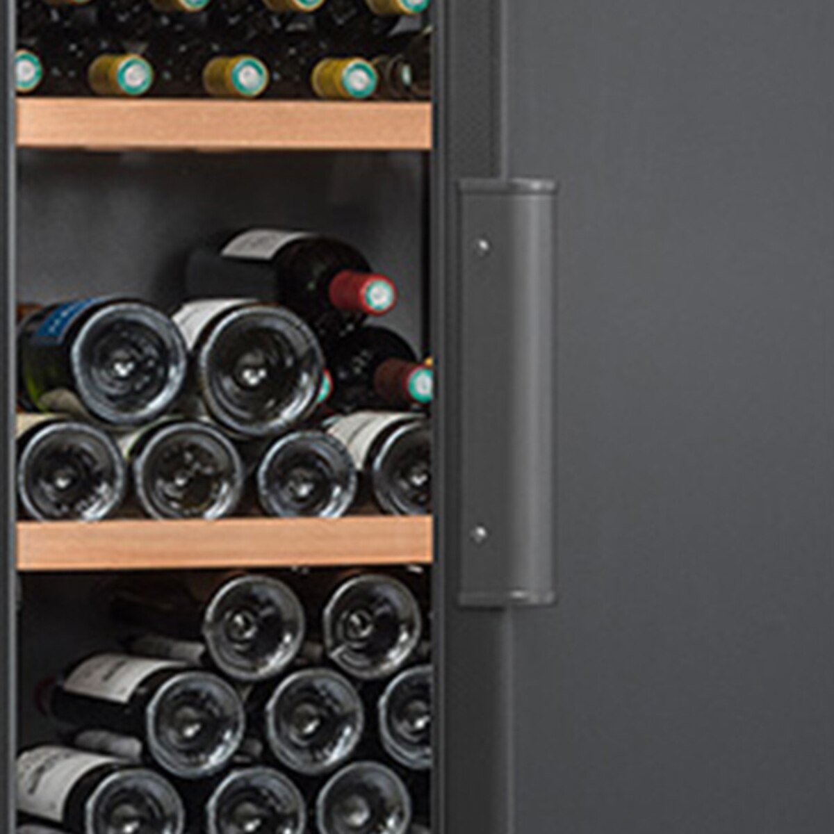 Vinoteca Climadiff para 264 botellas - RESERVE275F Negros-6