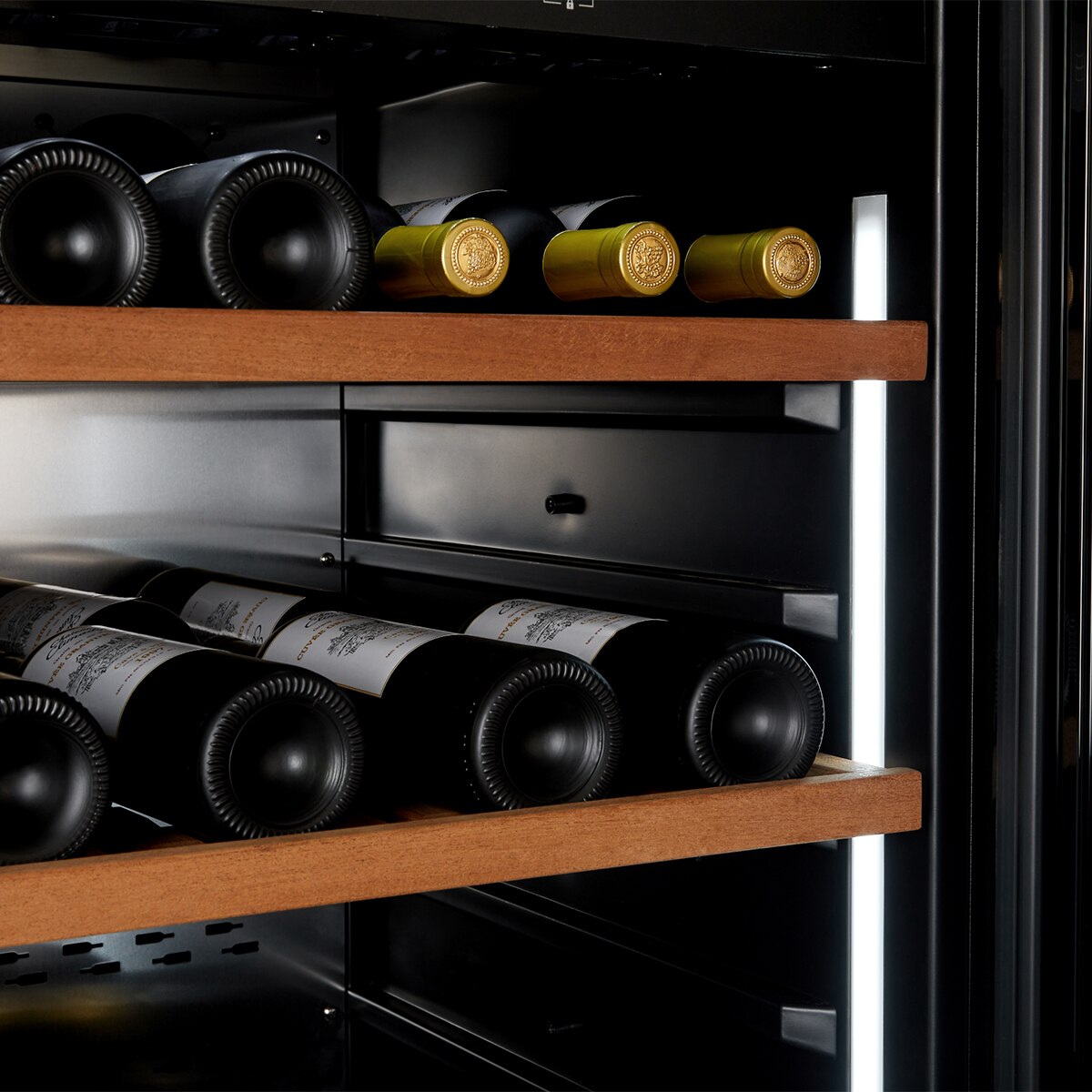 Vinoteca Climadiff para 204 botellas - MILLESIME200B Negros-4