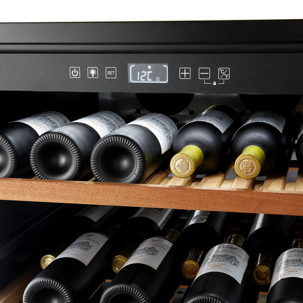Vinoteca Climadiff para 204 botellas - MILLESIME250B Negros-4