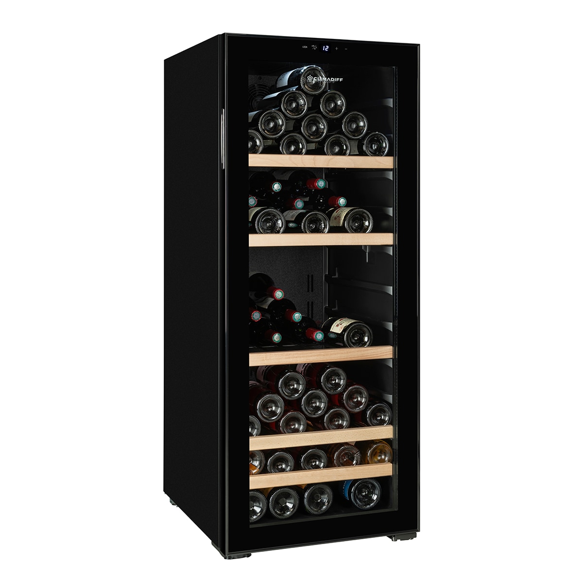 Vinoteca Climadiff inteligente para 108 botellas -CEPAGE108 Negro-2
