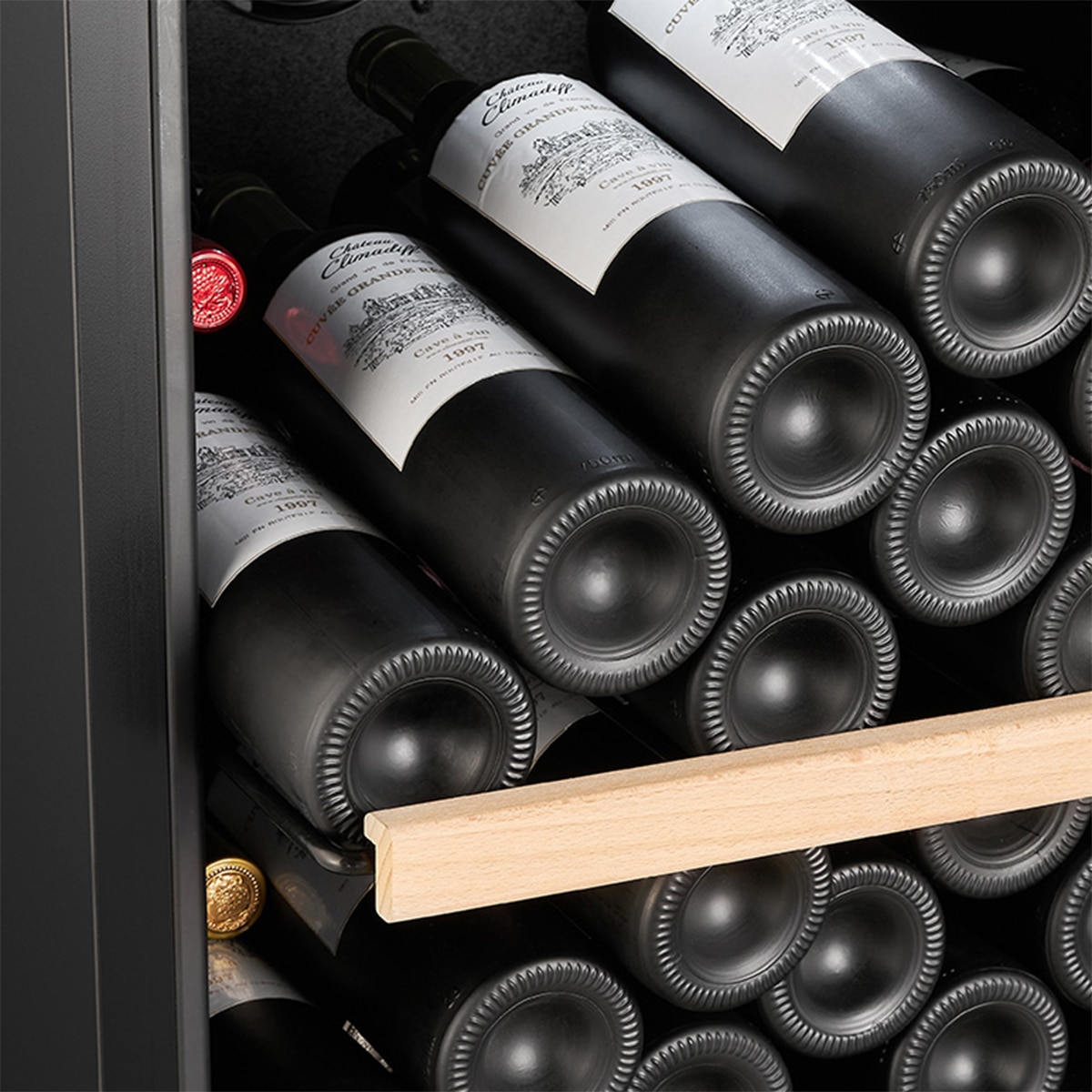 VinotecaClimadiff inteligente para 108 botellas - CEPAGE108DZ Negro-7