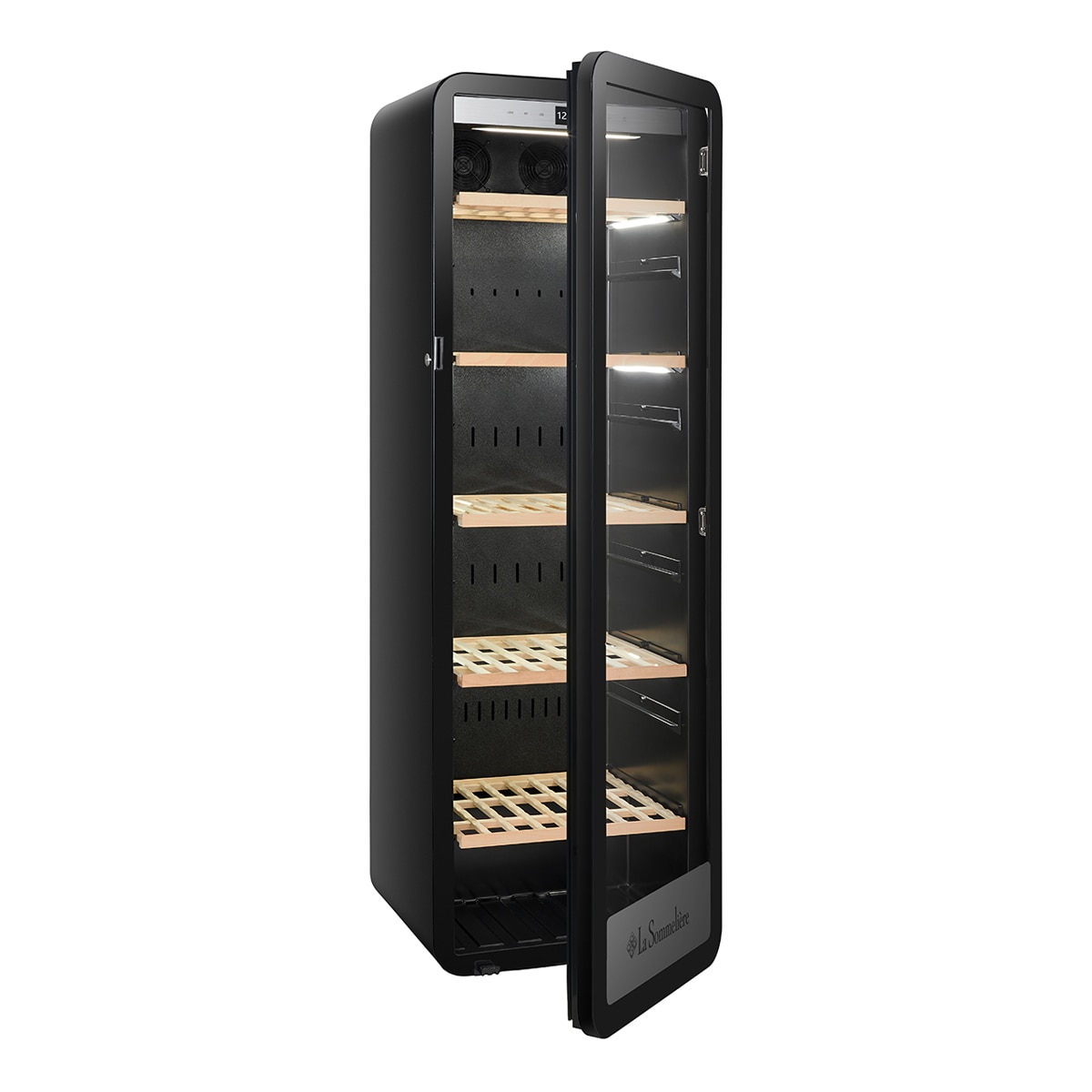 Vinoteca La Sommeliere para 185 botellas- APOGEE200PVN - Negro Negro-2