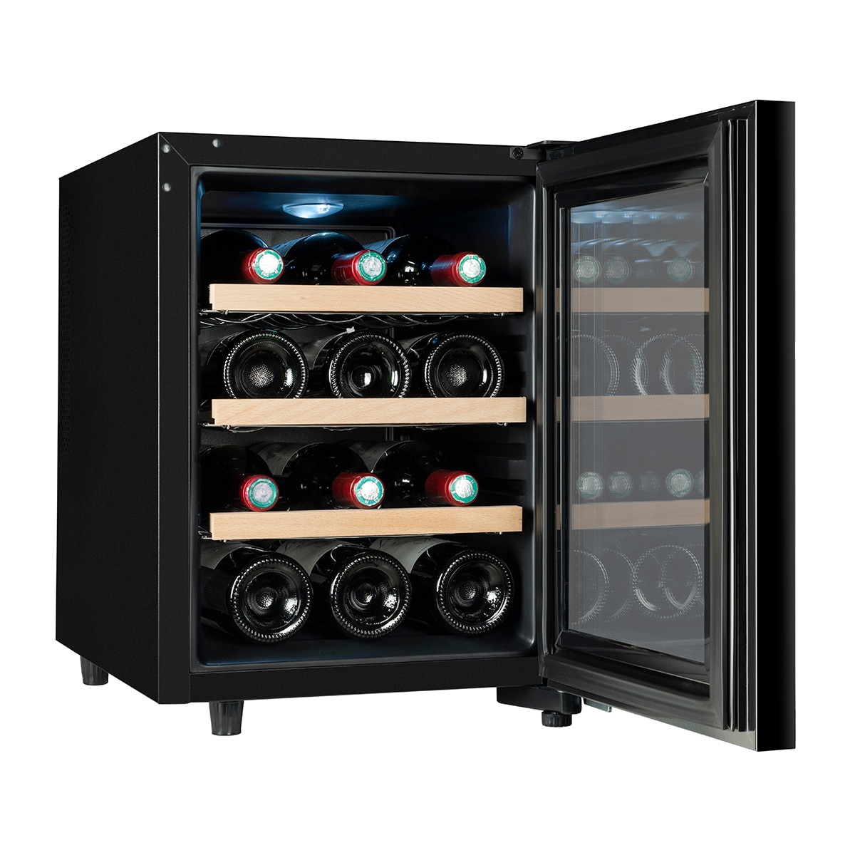 Vinoteca Climadiff para 12 botellas- CUVEE12 Negro-5
