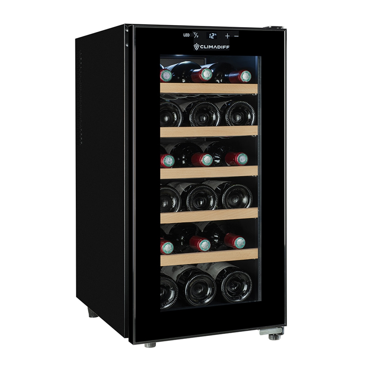 Vinoteca Climadiff para 18 botellas -CUVEE18 Negro-2