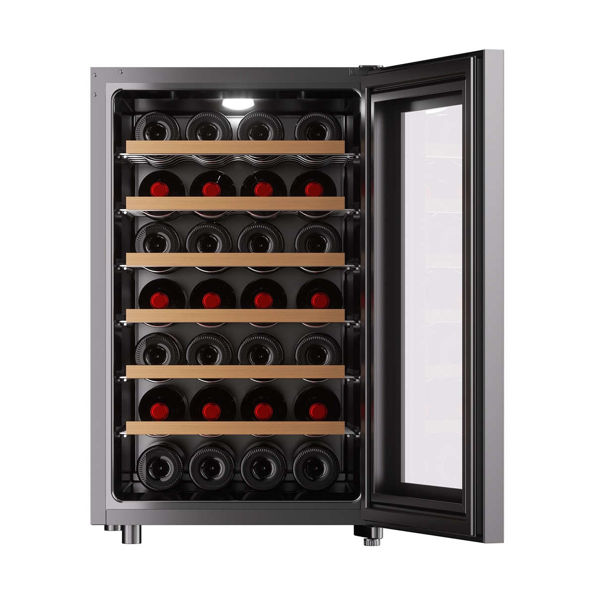 Vinoteca Climadiff para 28 botellas -CUVEE28 - Negro Negro-2
