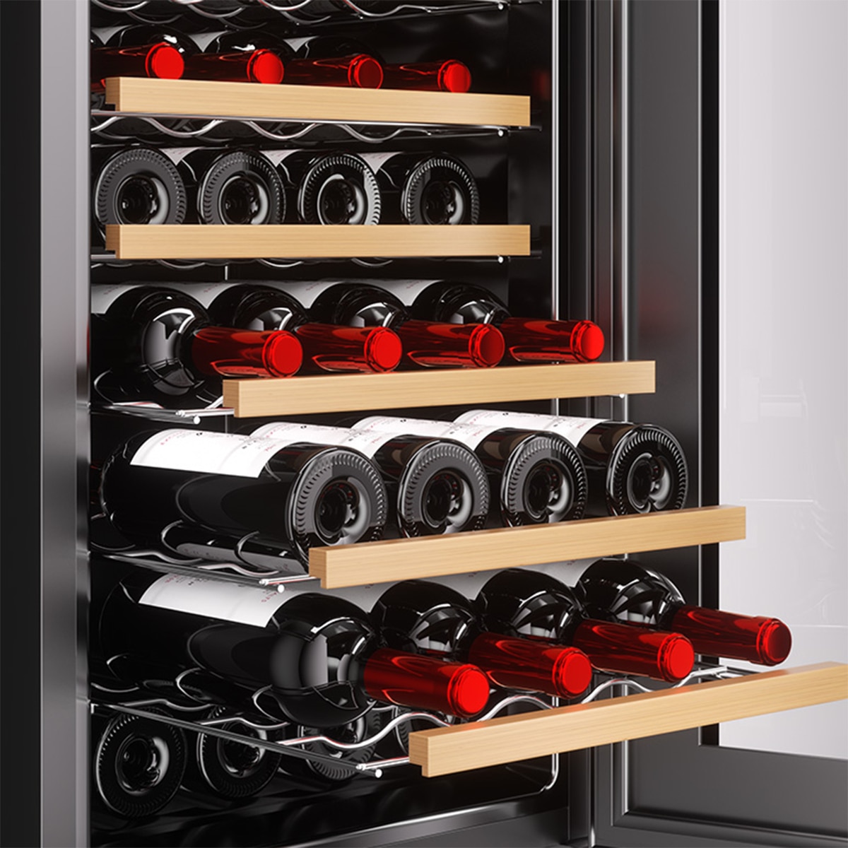Vinoteca Climadiff para 28 botellas -CUVEE28 - Negro Negro-3