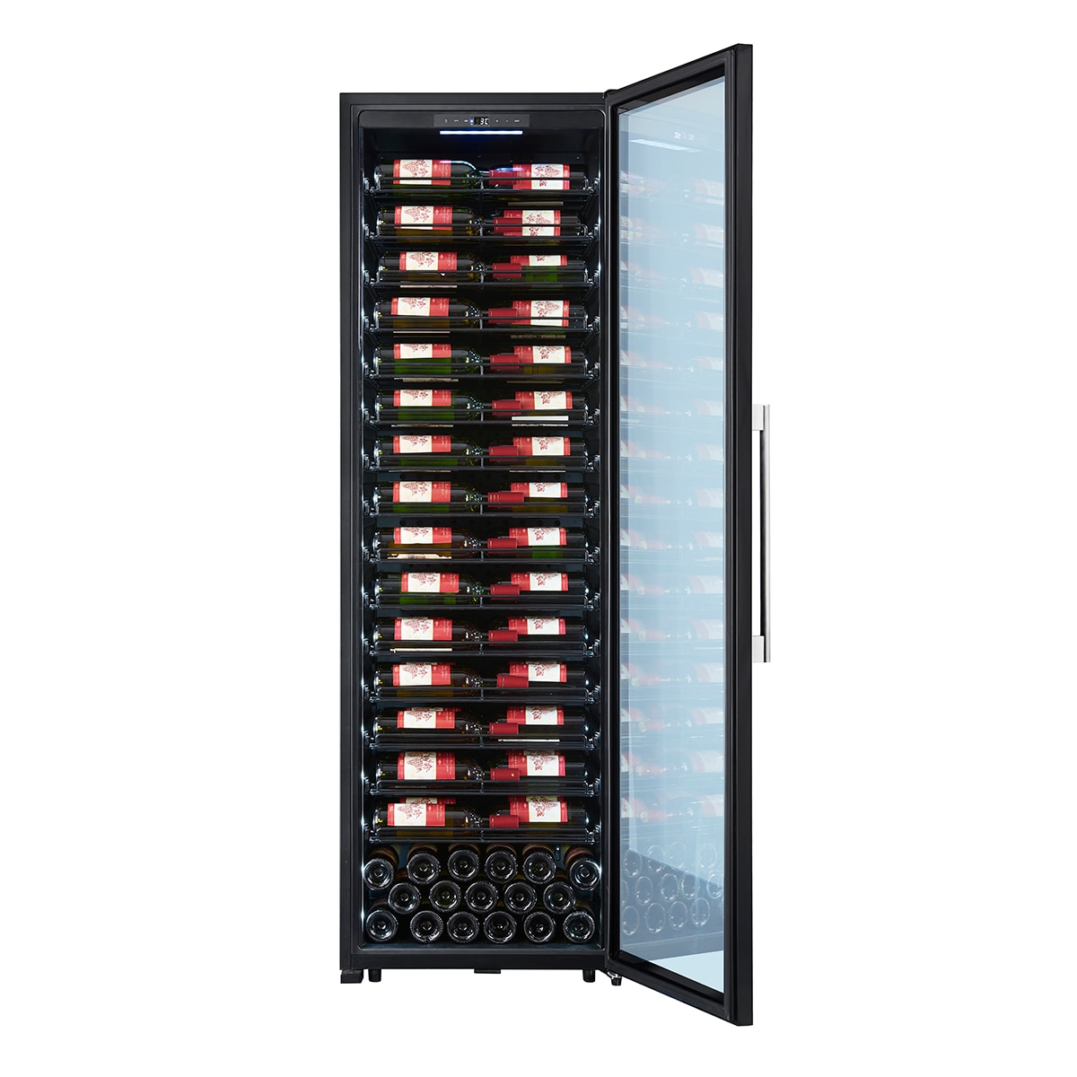 Vinoteca La Sommeliere para 160 botellas PRO160FRESH Negro-2