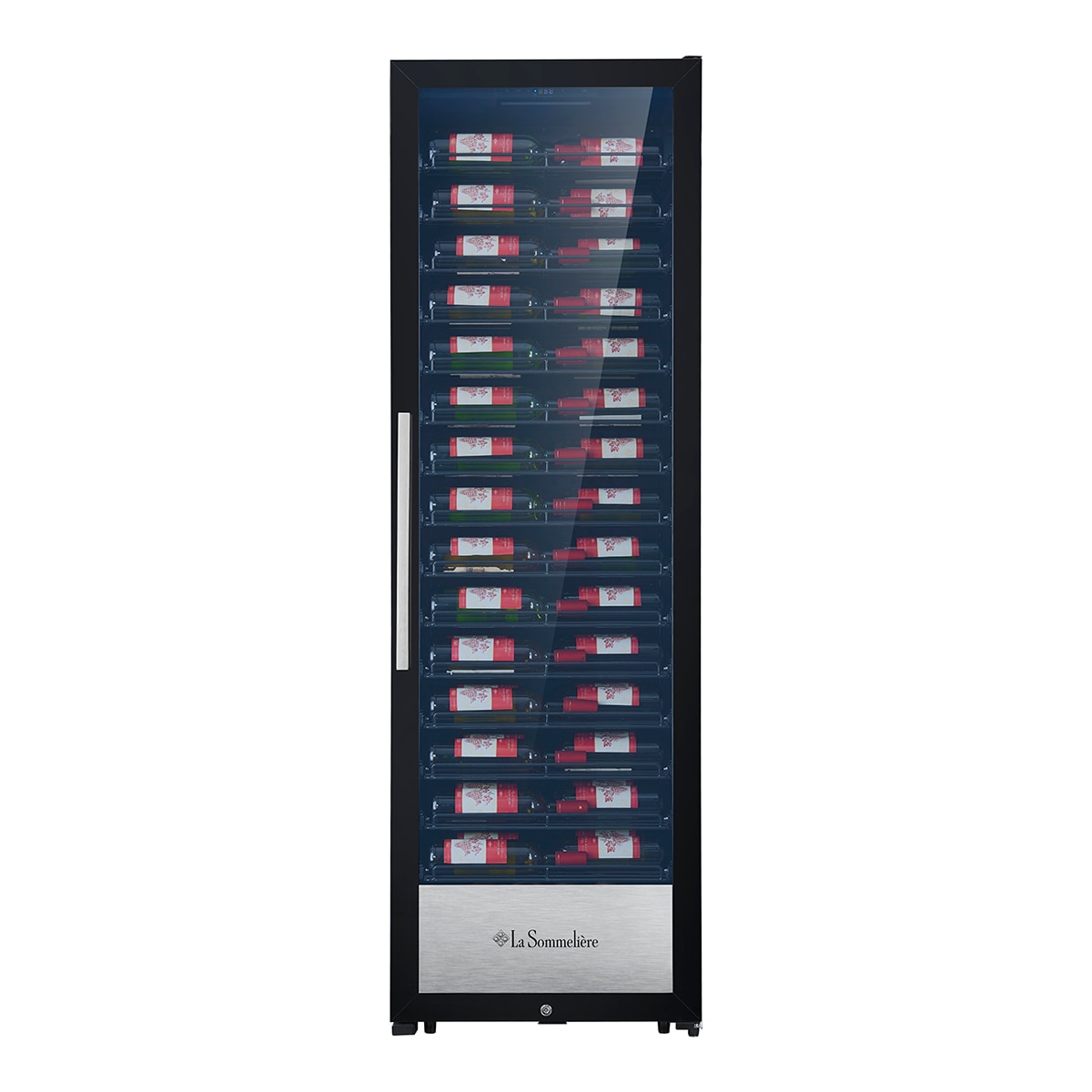 Vinoteca La Sommeliere para 160 botellas PRO160FRESH Negro-4