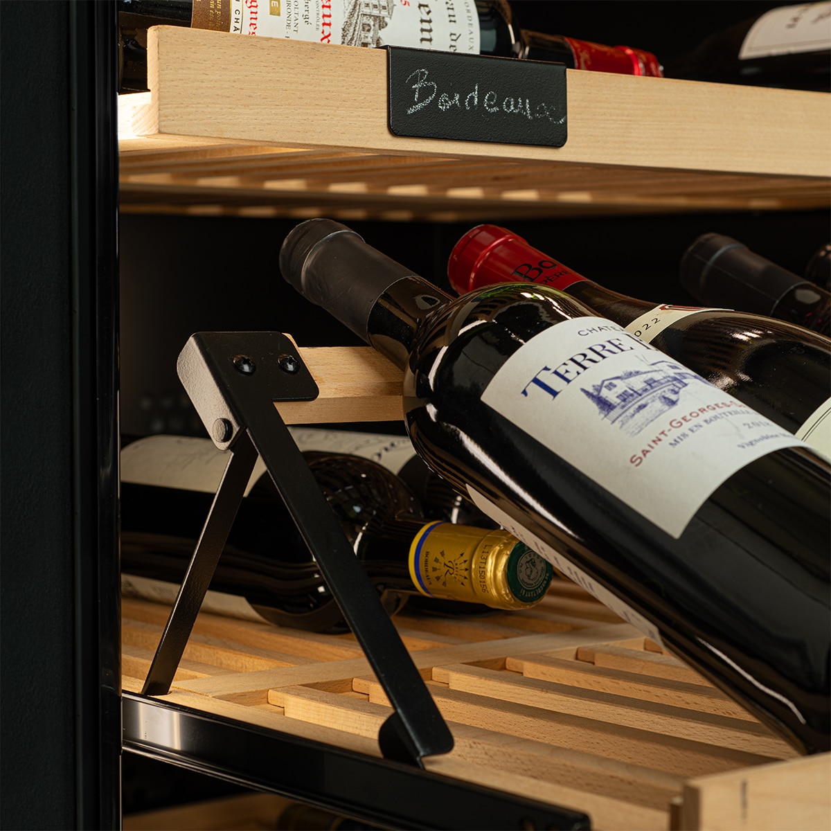 Vinoteca La Sommeliere para 273 botellas VIP273EDITION Negro-7