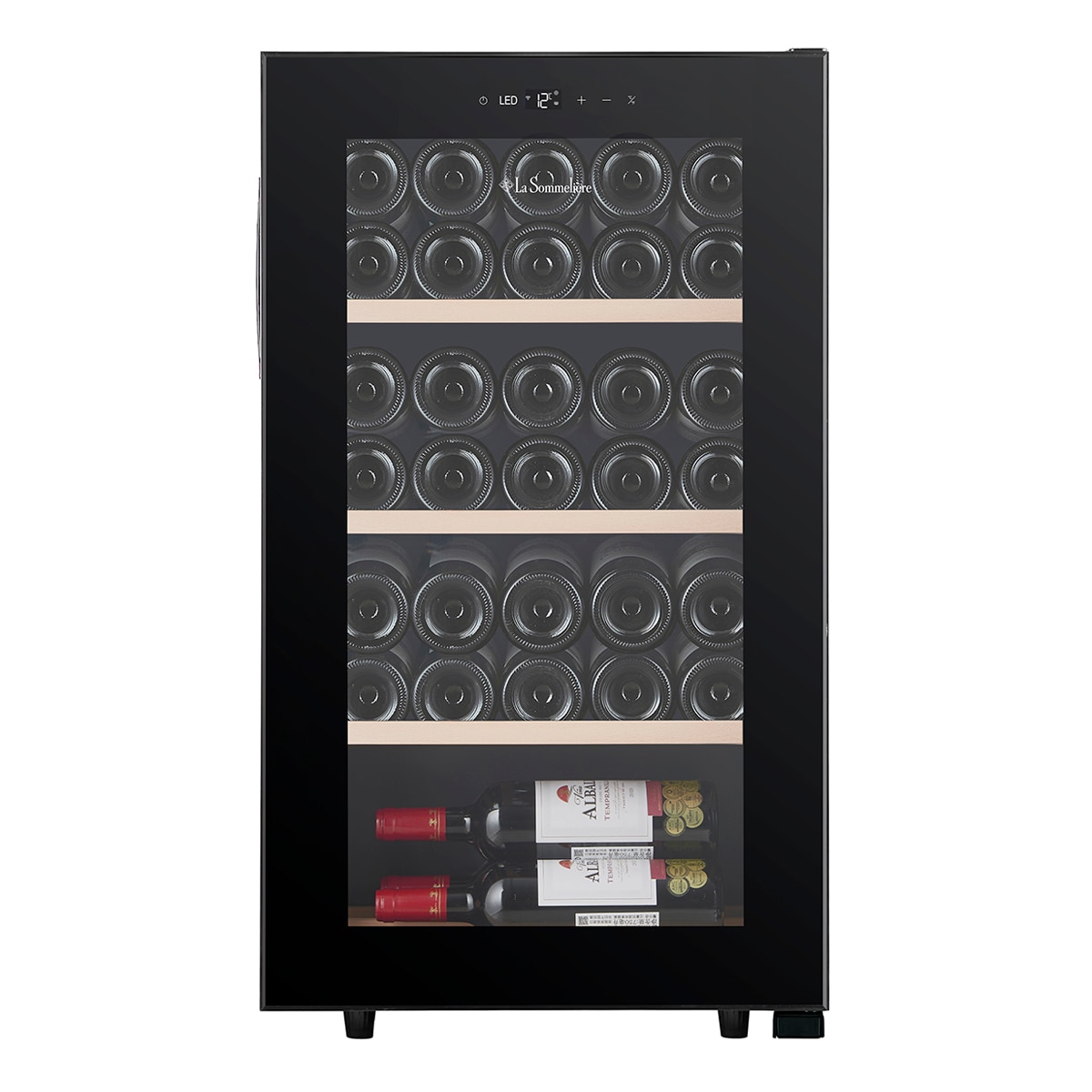 Imagen 0 de Vinoteca La Sommeliere para 34 botellas  1 Zona Temperatura - Smart36 Negro