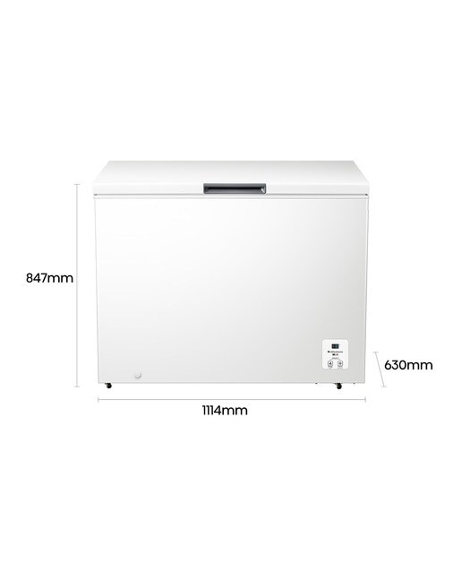Congelador horizontal Hisense Defrost - FT386D4AWLYE - Blanco Blanco-3