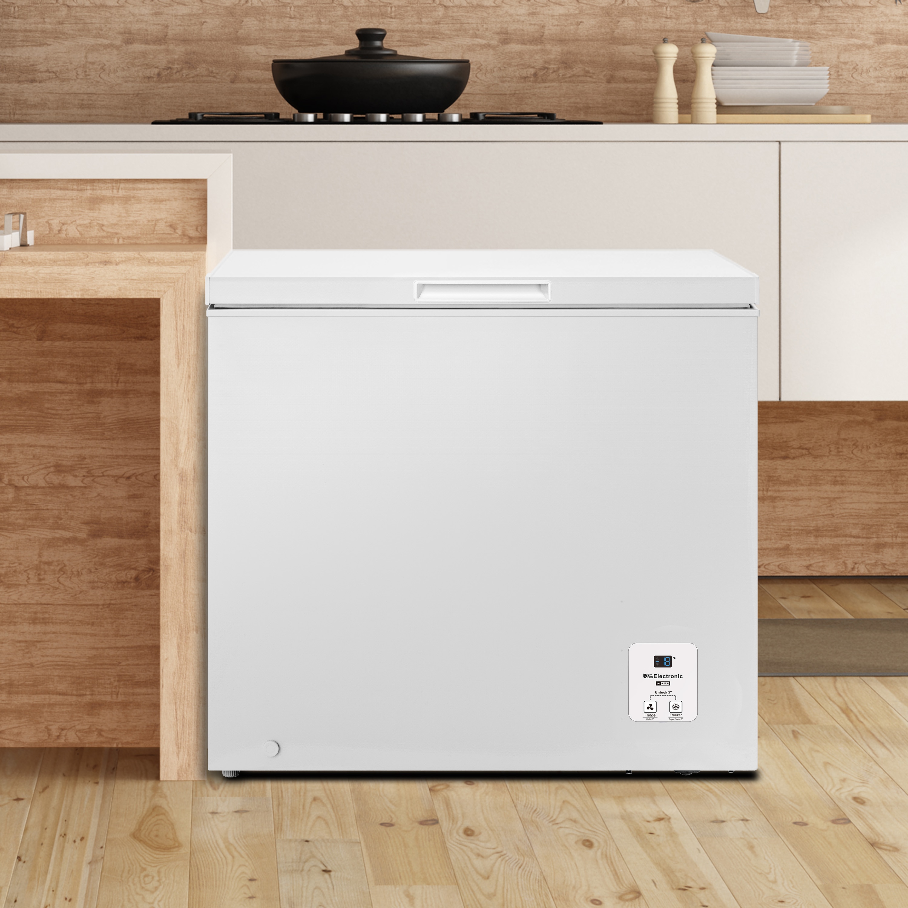 Congelador Horizontal Hisense Defrost - FT247D4AWYLE Blanco-7