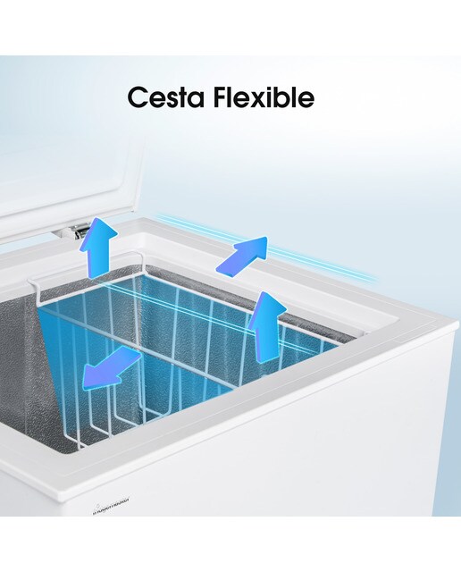 Congelador Horizontal Hisense Defrost - FT247D4AWYLE Blanco-15