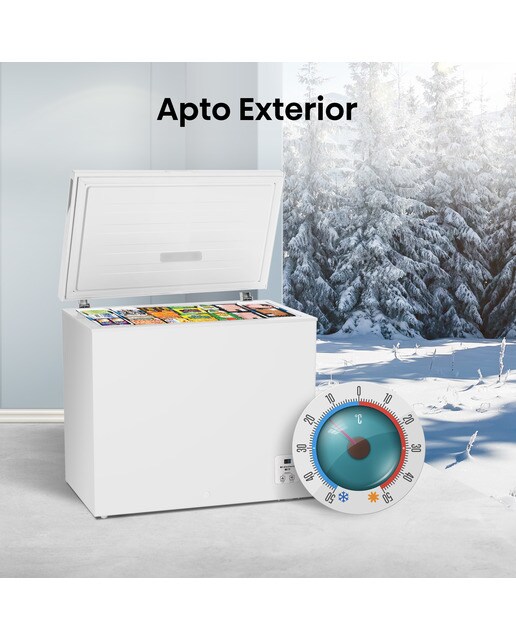 Congelador Horizontal Hisense Defrost - FT247D4AWYLE Blanco-17