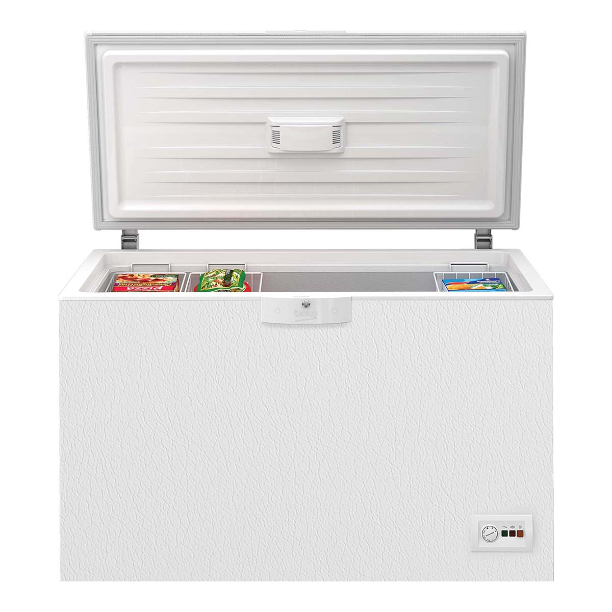 Congelador horizontal Beko descongelación manual - HSM37540 Blanco-2