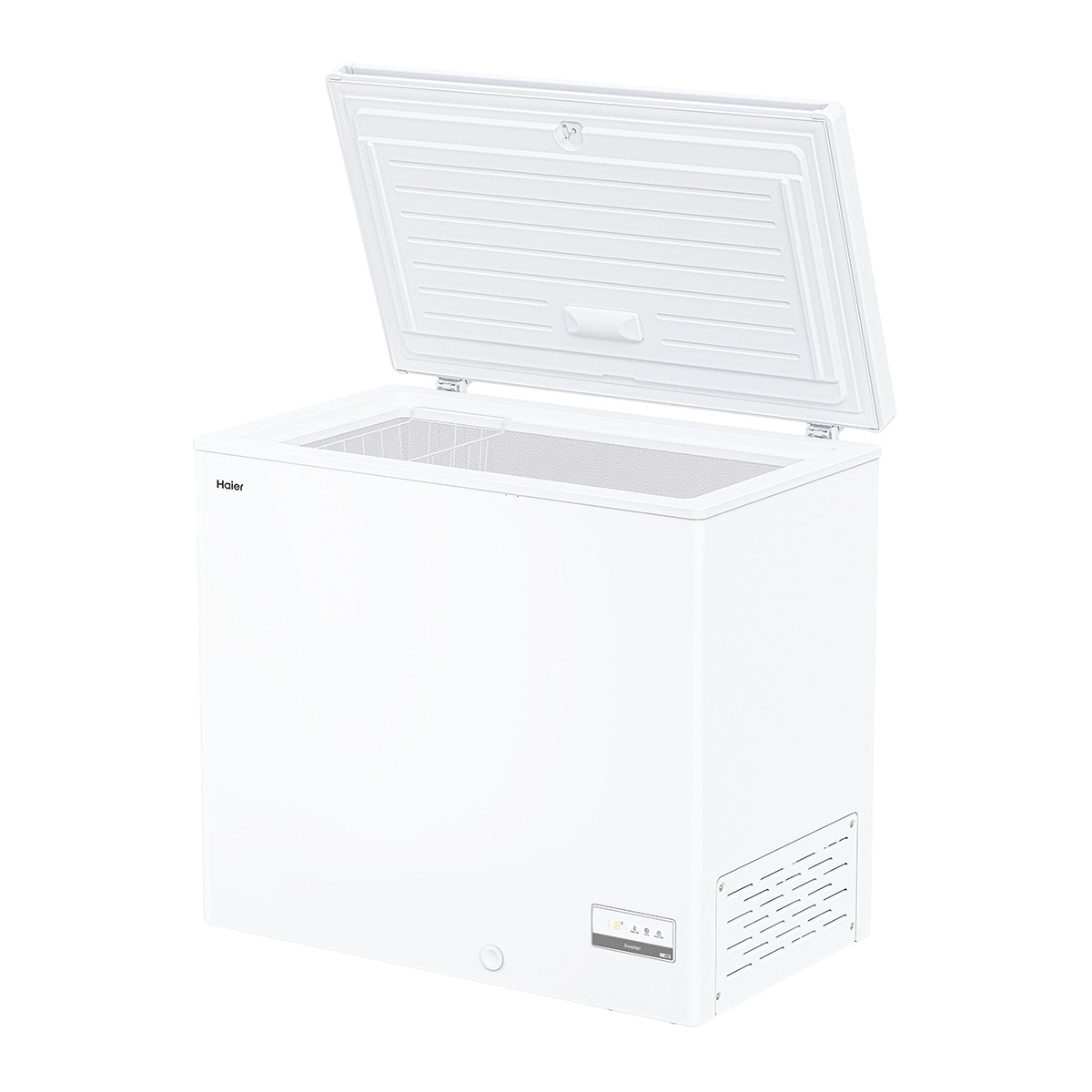Congelador Horizontal Haier con tirador integrado - HCE200D Blanco-2