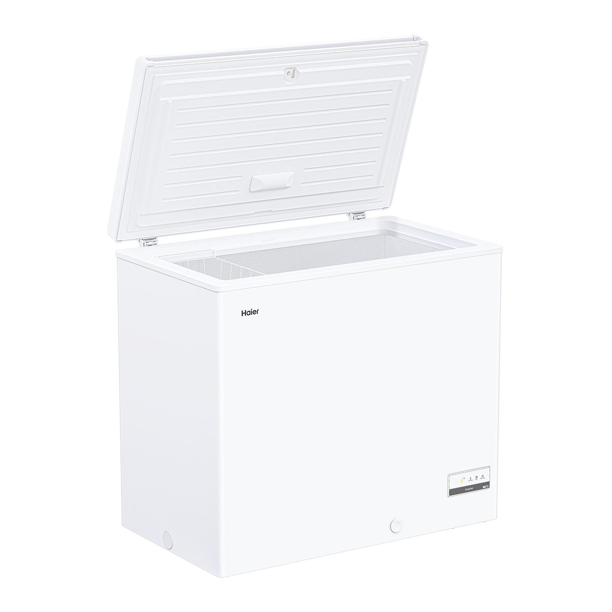 Congelador Horizontal Haier con tirador integrado - HCE200D Blanco-3