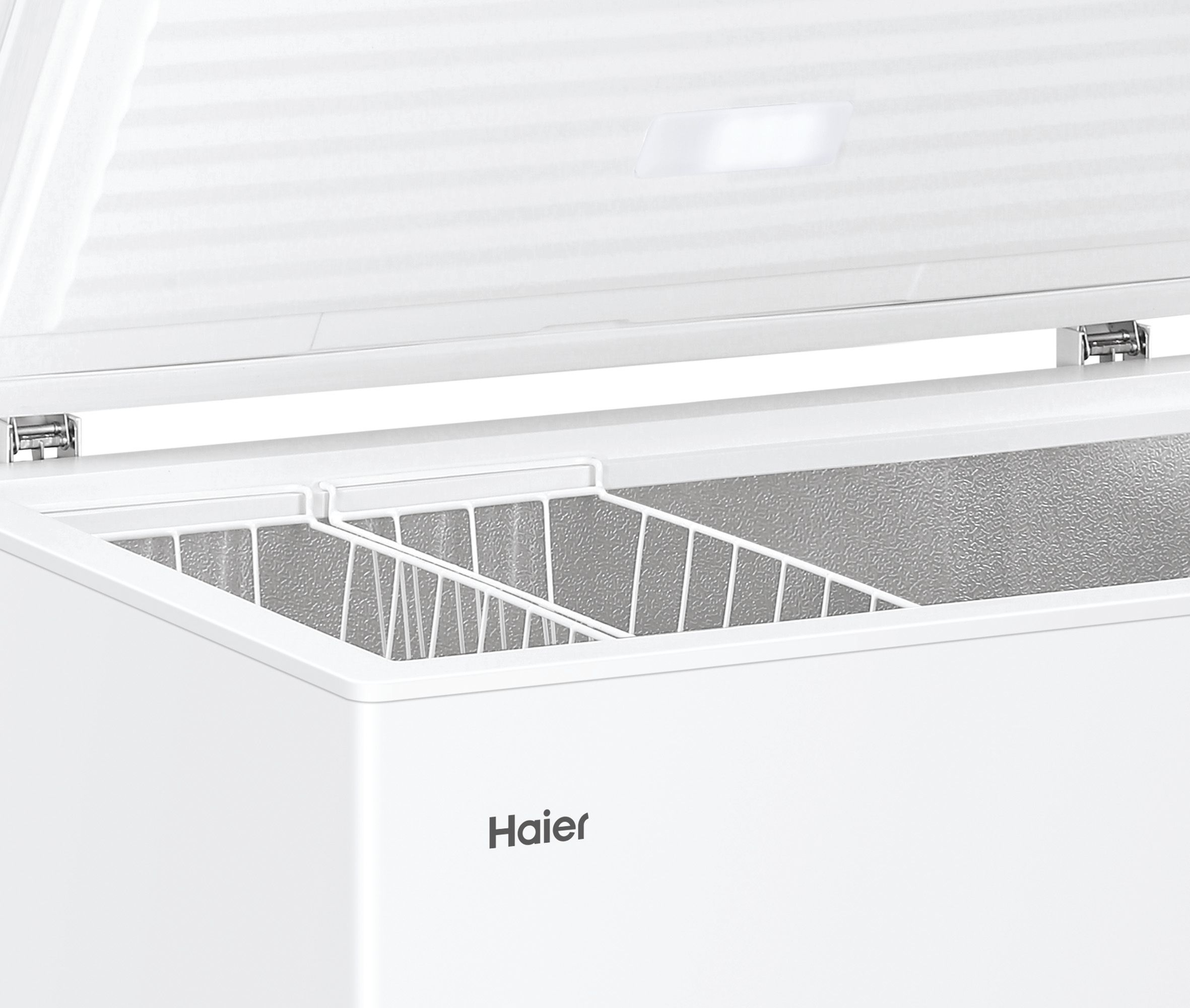 Congelador Horizontal Haier con tirador exterior - HCE301E Blanco-8