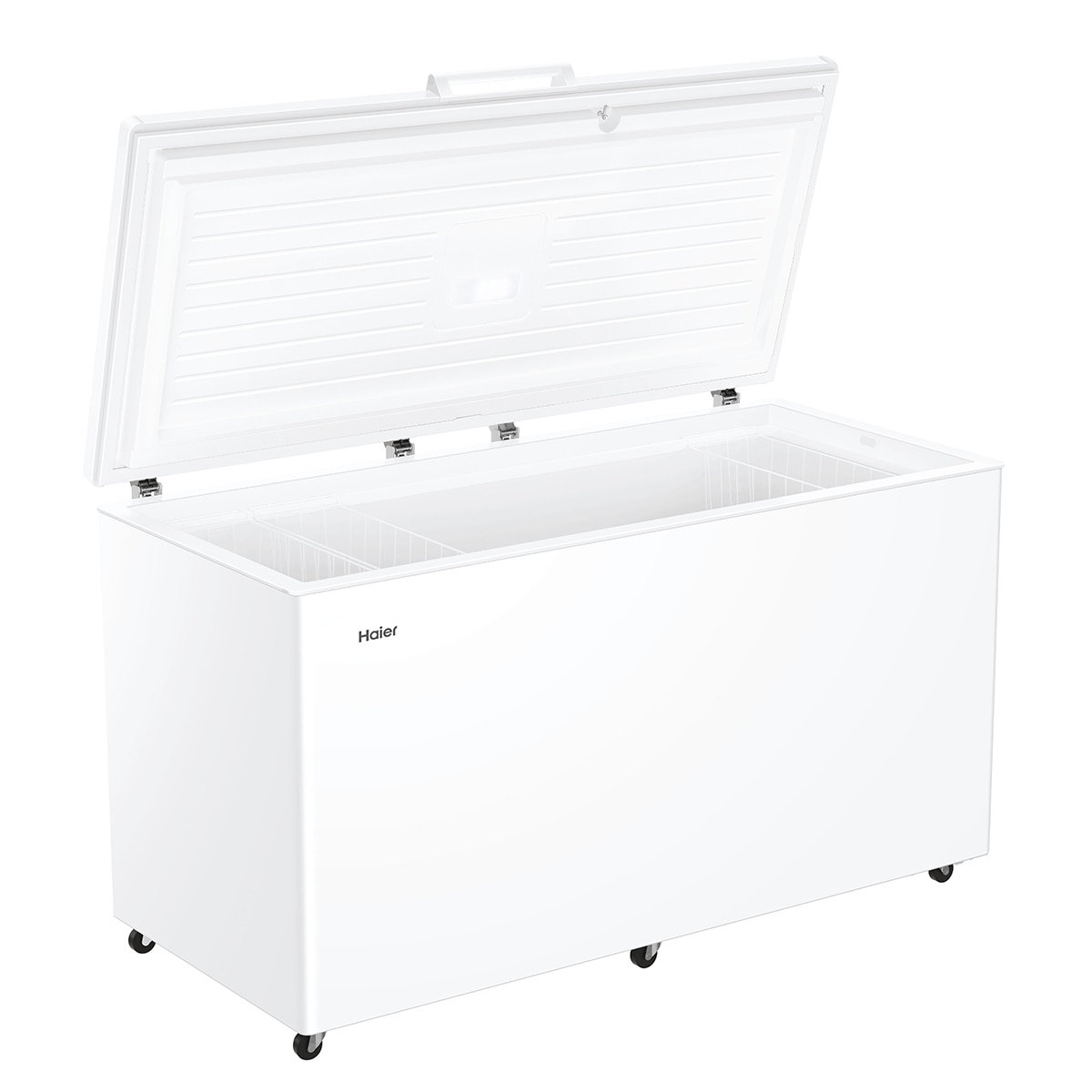 Congelador Horizontal Haier con tirador exterior - HCE520E Blanco-2