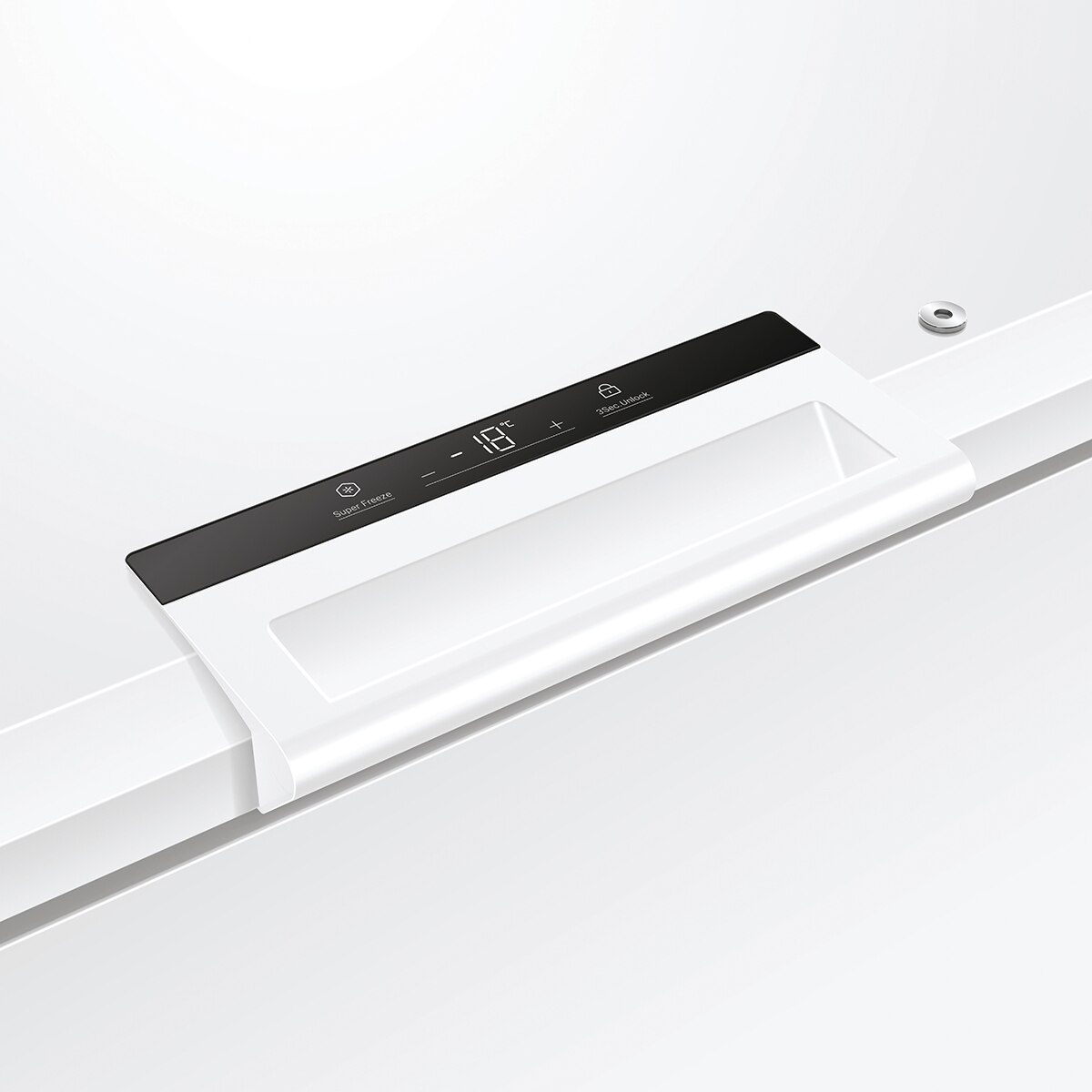 Congelador Horizontal Haier con tirador exterior - HCE520E Blanco-5