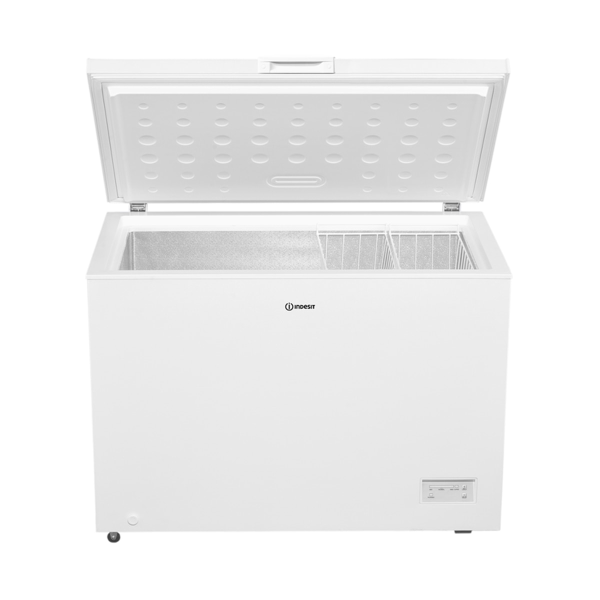 Congelador horizontal Indesit estático, 308 litros - INCF 3084 E Blanco-2