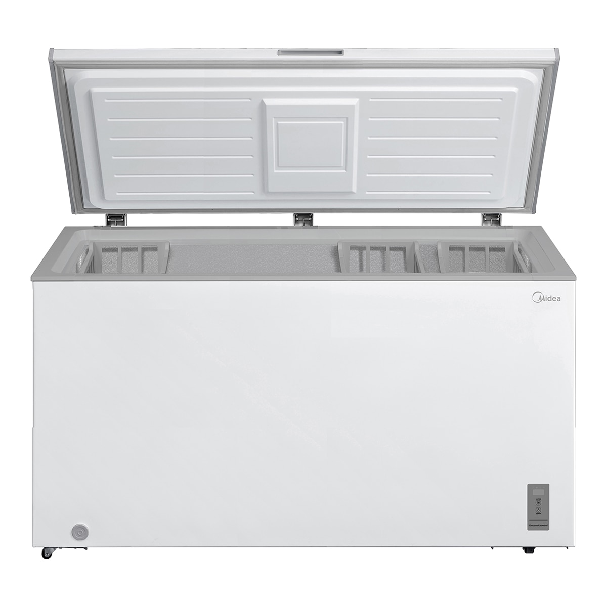 Congelador horizontal Midea, Inverter y tirador integrado - MDRC564FZE01 Blanco-2
