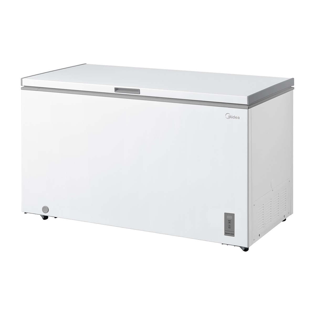 Arca Congeladora Horizontal Midea MDRC564FZE01 Inverter e Puxador Integrado e de 418 Litros - Branco Branco-11