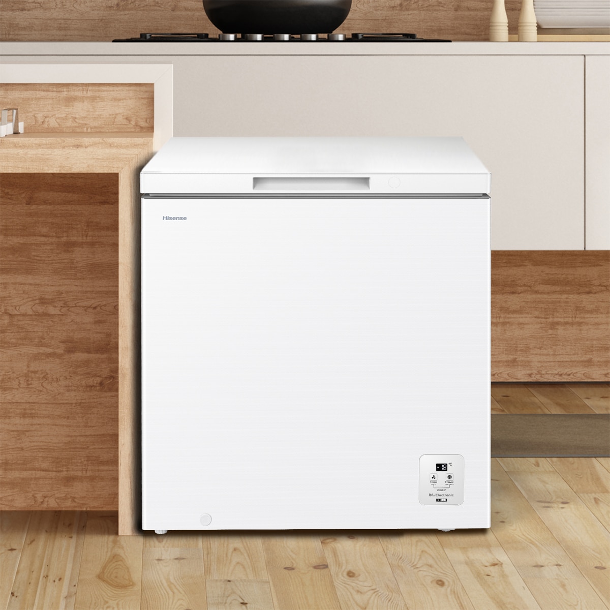 Congelador Horizontal Hisense Cycle Defrost - FT200N1AWDL Blanco-13