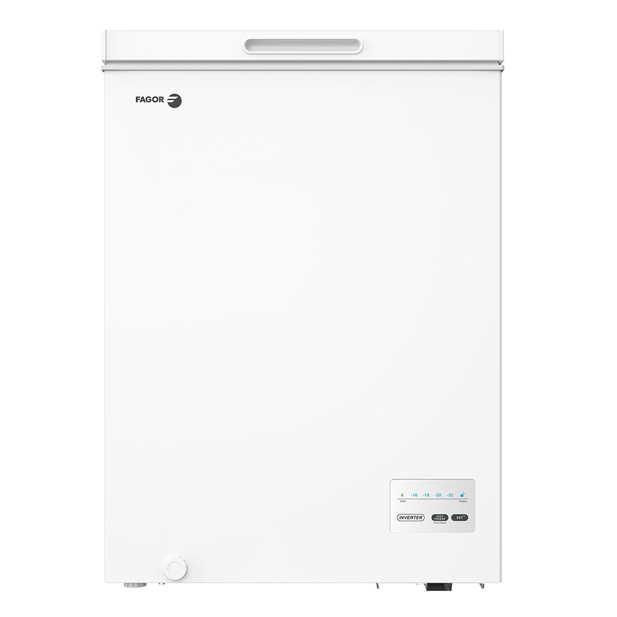 Imagem 0 de Arca Congeladora Vertical Fagor 3CFH-146 Classic, Compressor Inverter - Branco