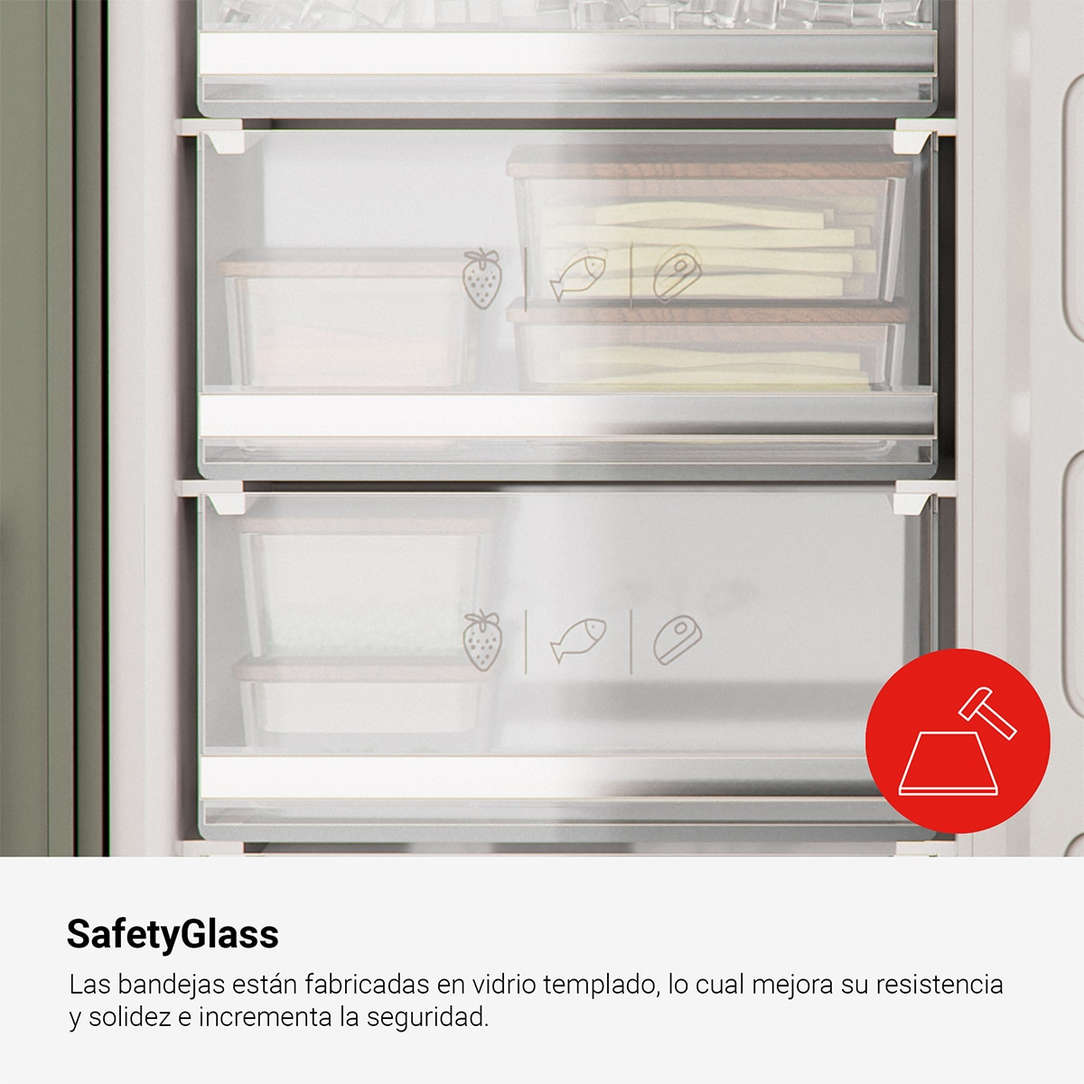 Arca Congeladora Vertical Encastrável Fagor 3CIB-1725 No Frost e de 177,6 cm - Branco Branco-7